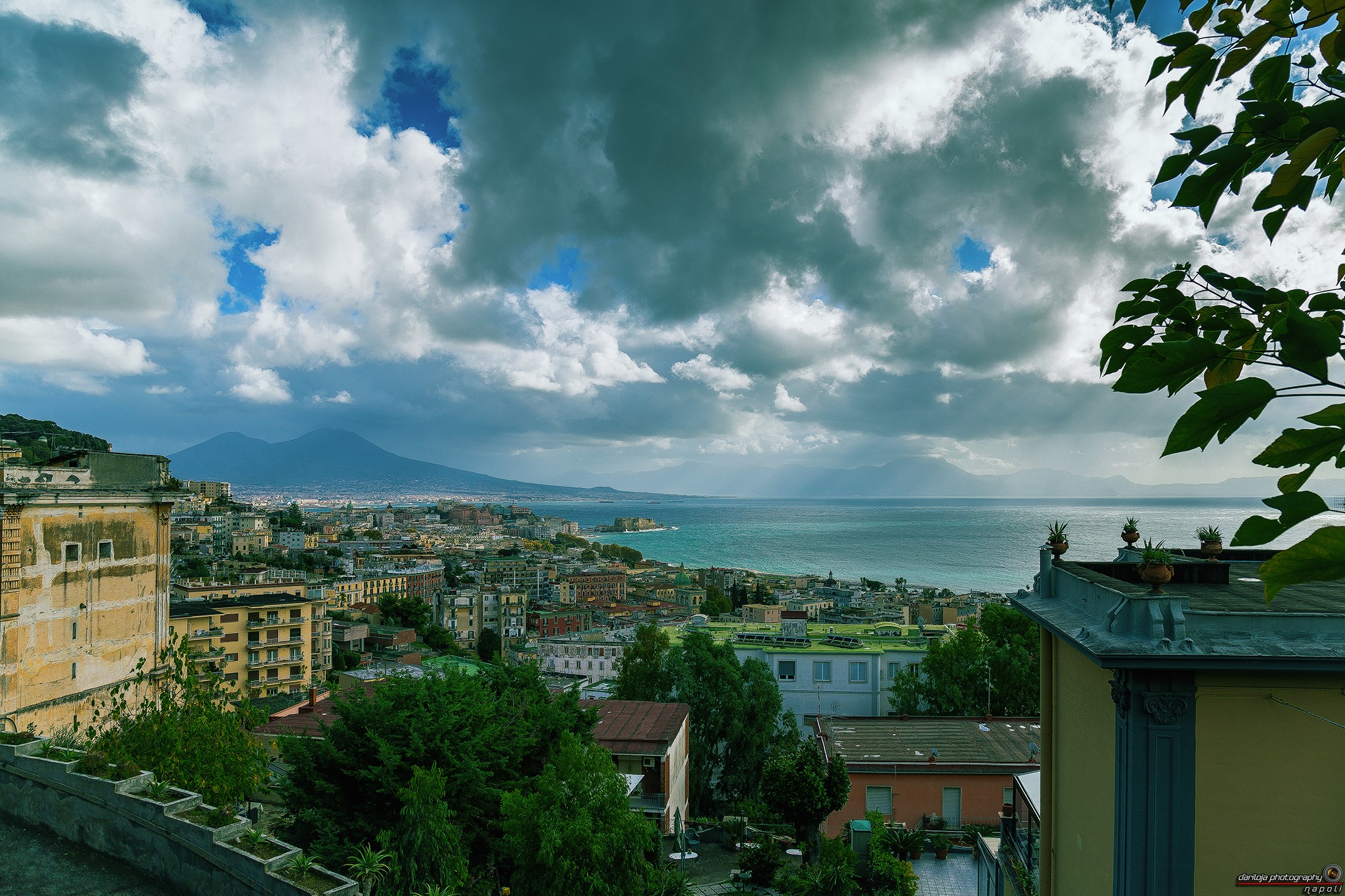 Napoli vista da Via Tasso