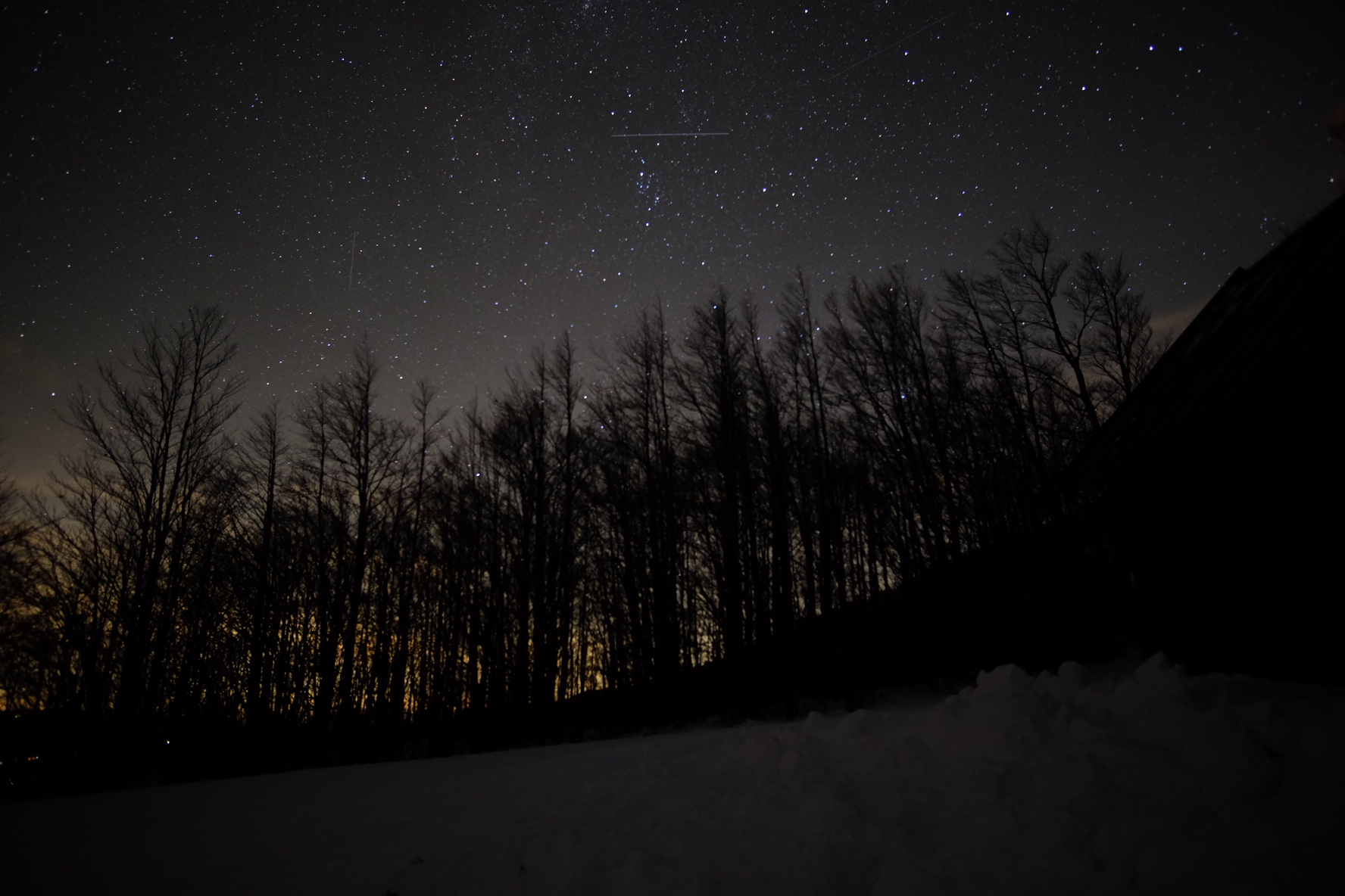 Notte sull'appennino reggiano
