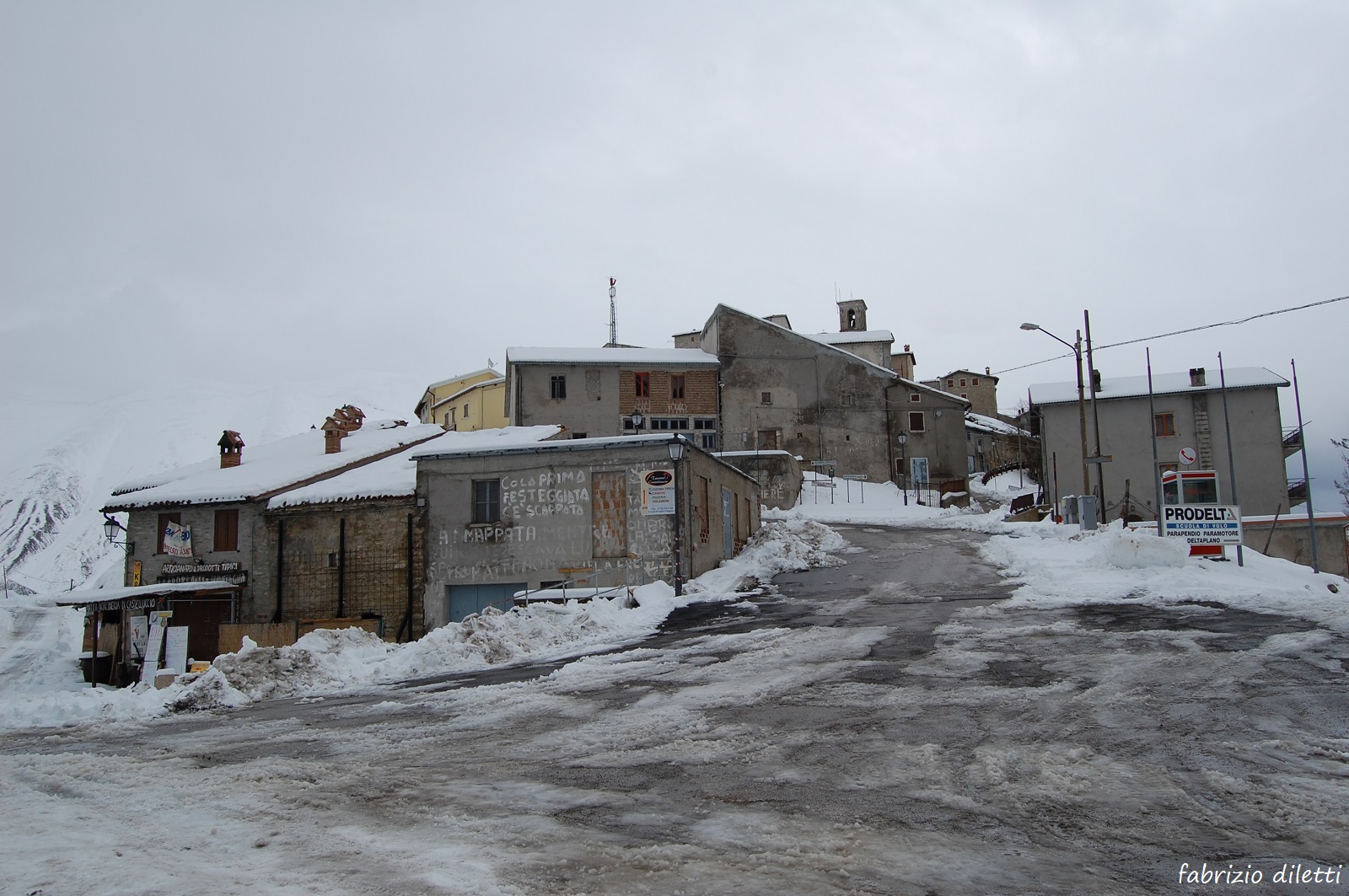 castelluccio in winter