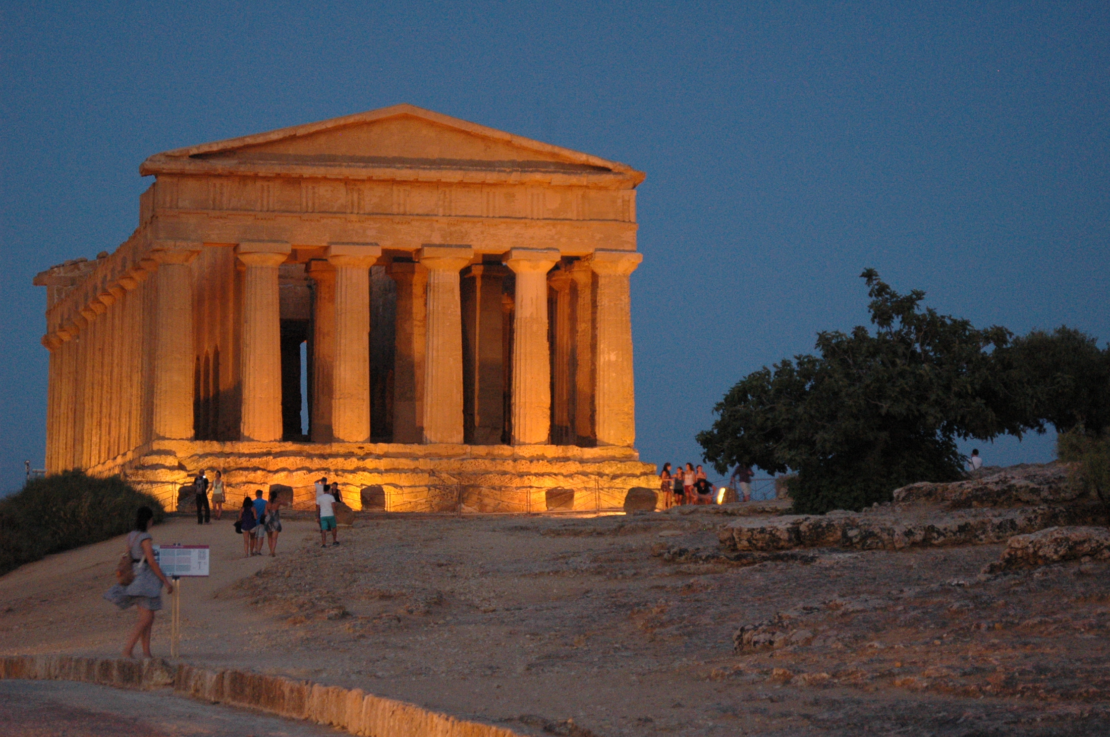 in the Valley of the Temples