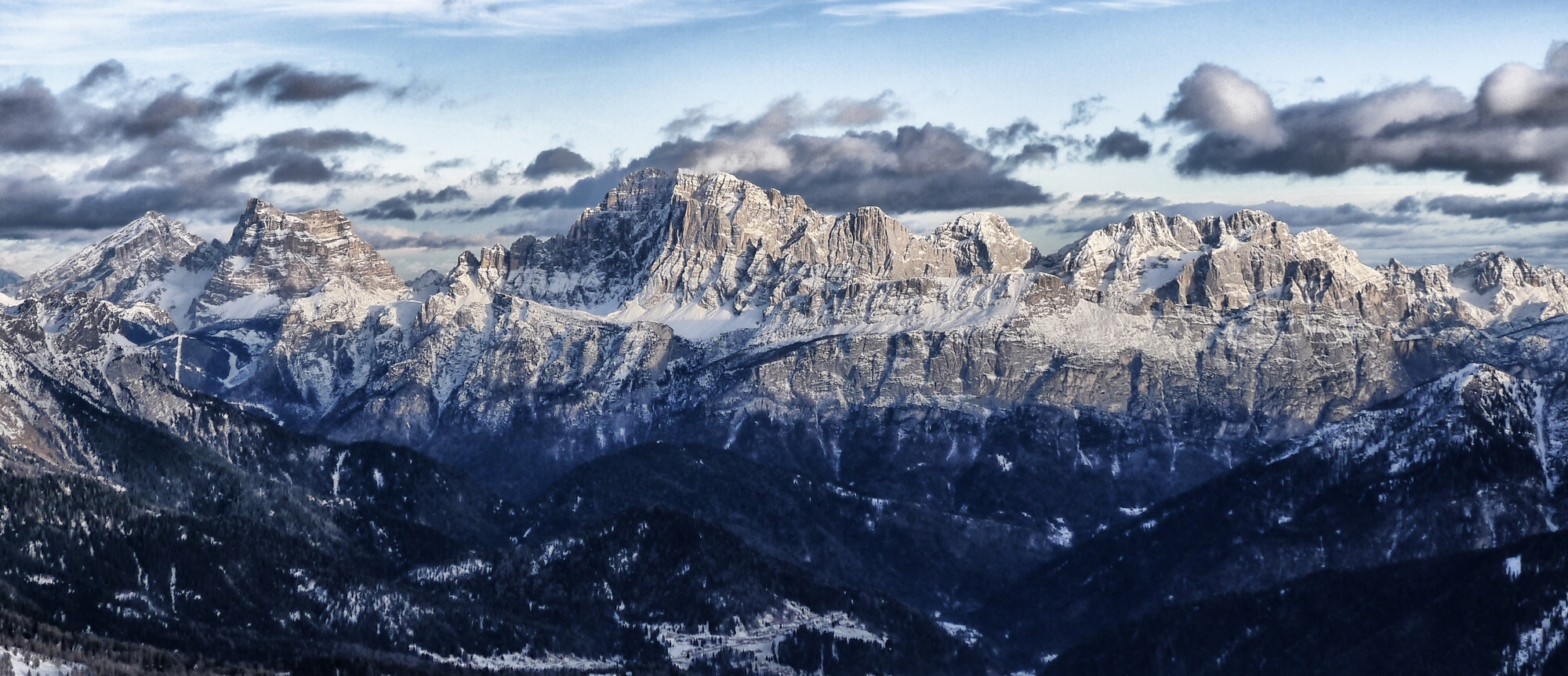 from the San Pellegrino Pass