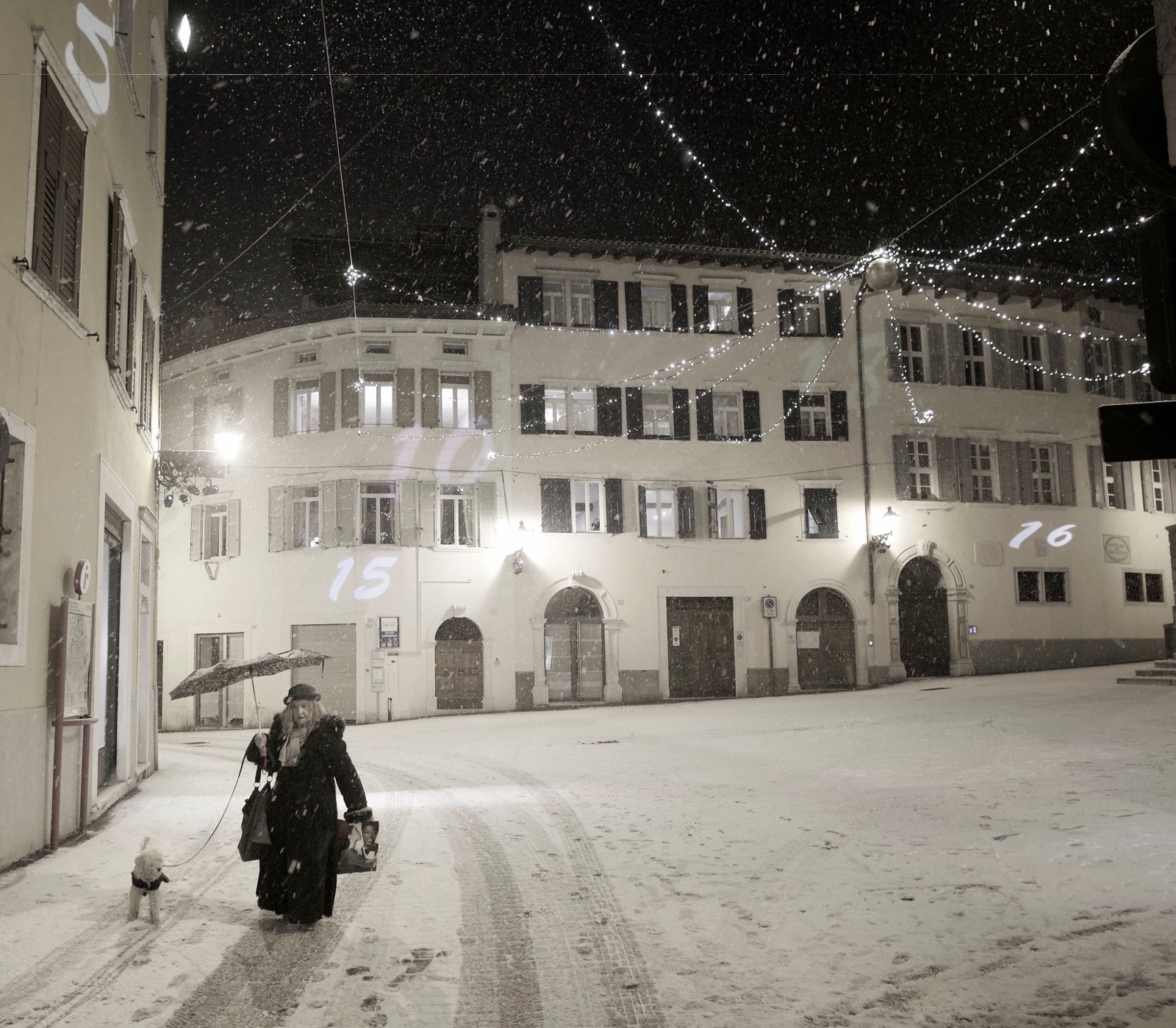 Lights of the scene....