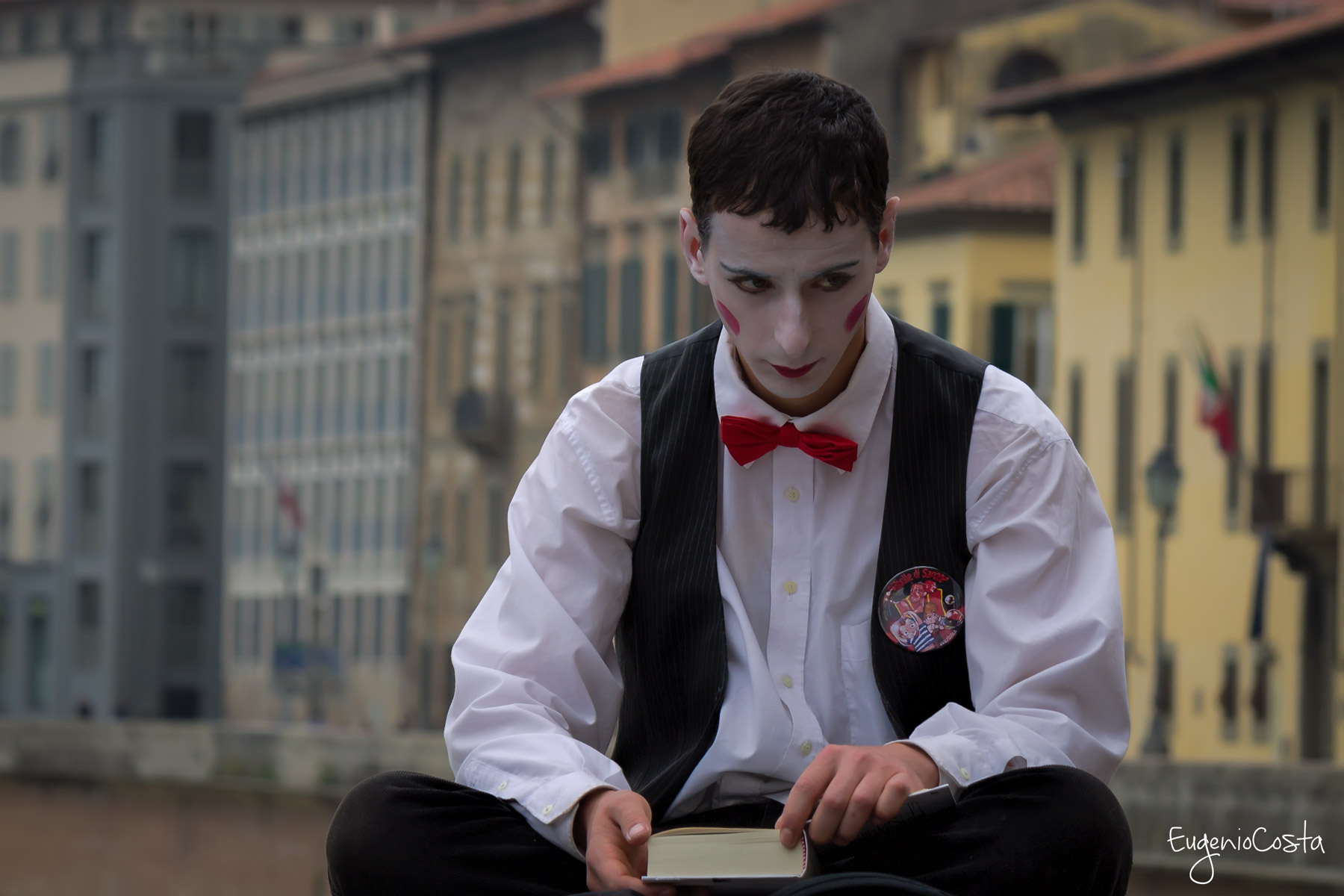a modern Pierrot