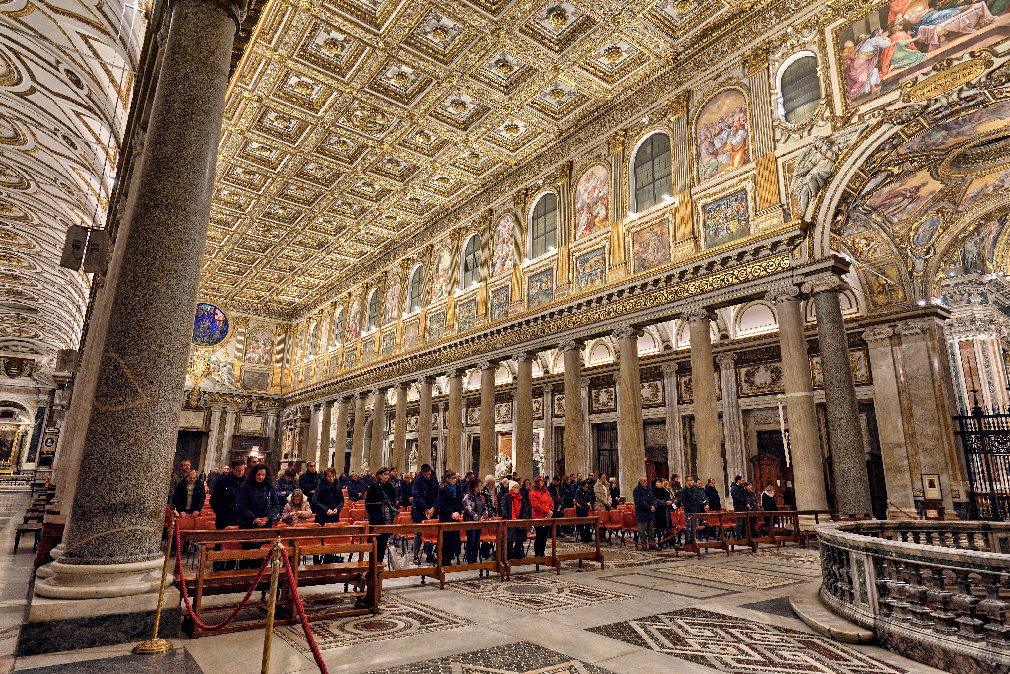santa maria maggiore la messa
