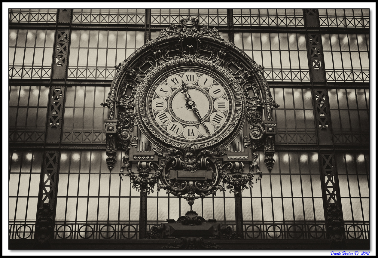 Orologio al Museo d'Orsay