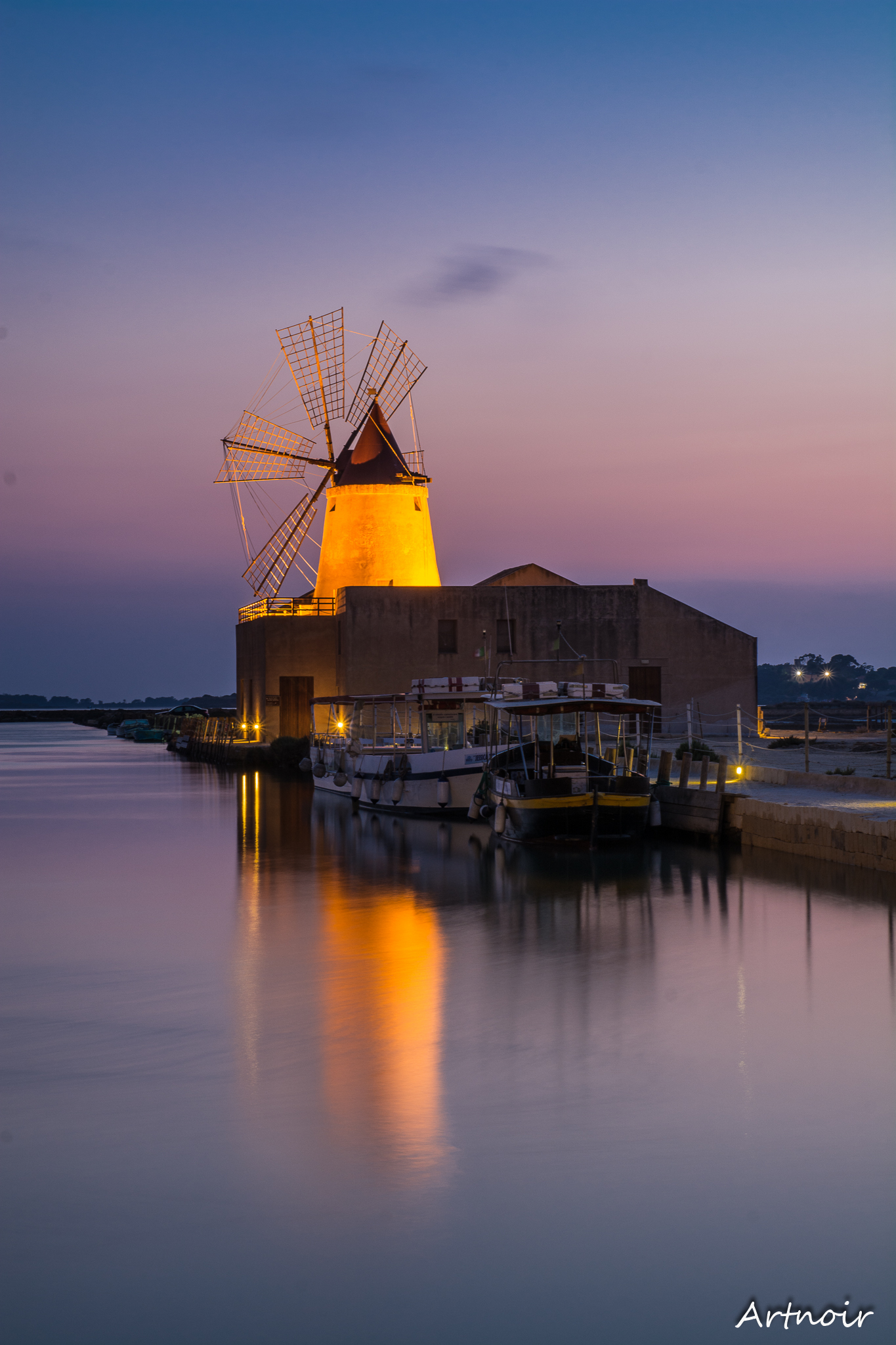 Pier for the Island of Mothia - Marsala