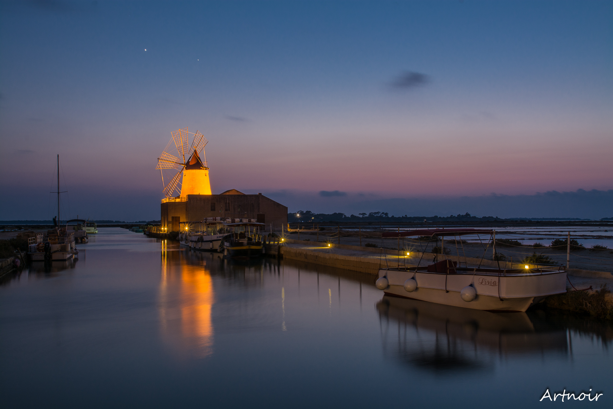 Pier for the Island of Mothia - Marsala