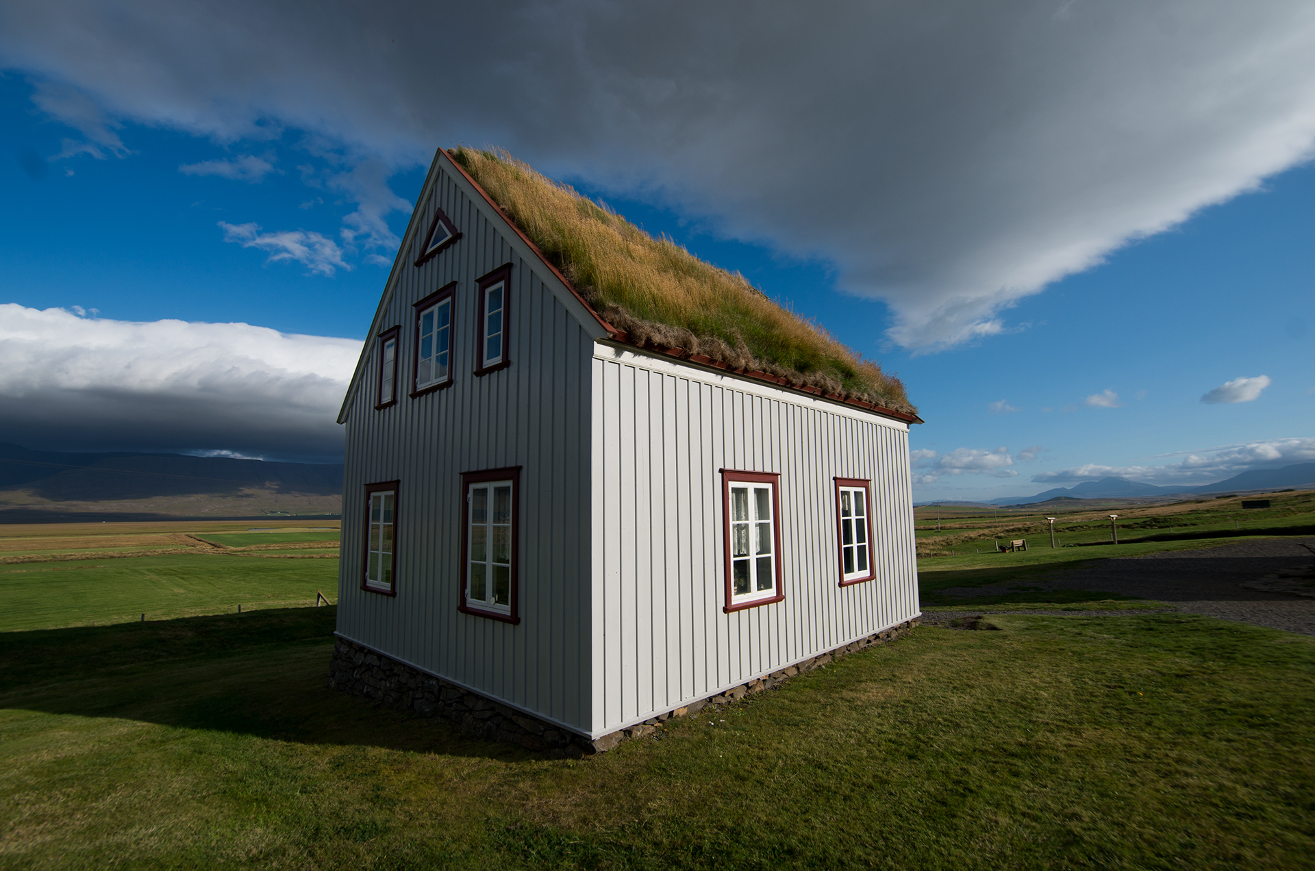 House with peat roof