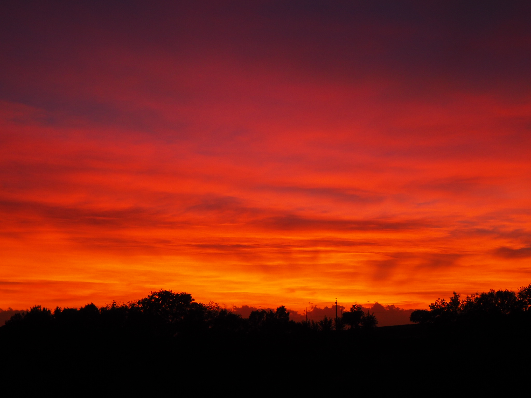 Tramonto 29 ottobre 2017