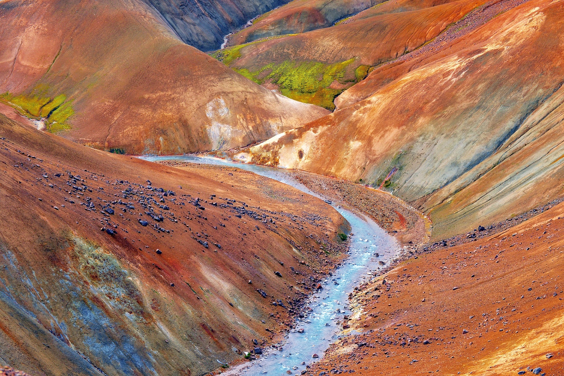 The colors of Kerlingarfjioll