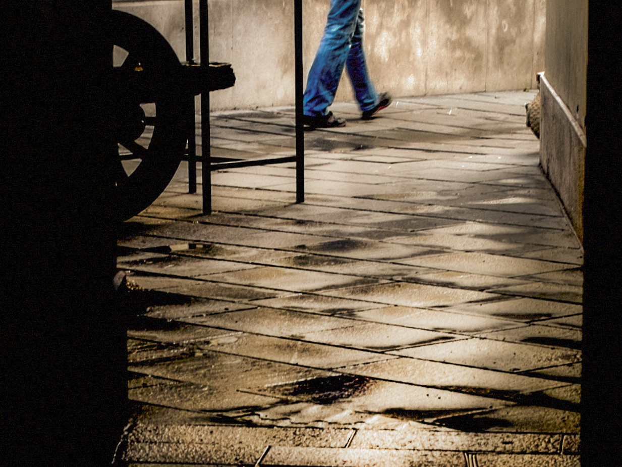 at the end of the alley ...