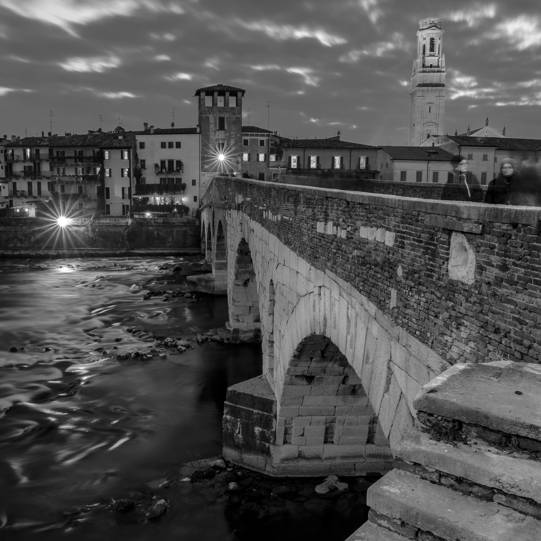 Evening at Ponte Pietra