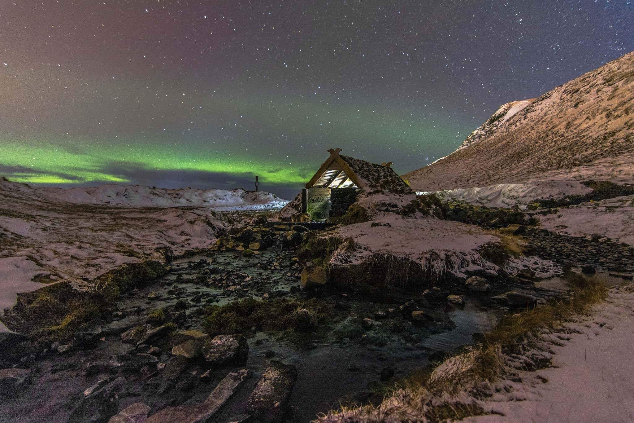 Pozza termica islanda