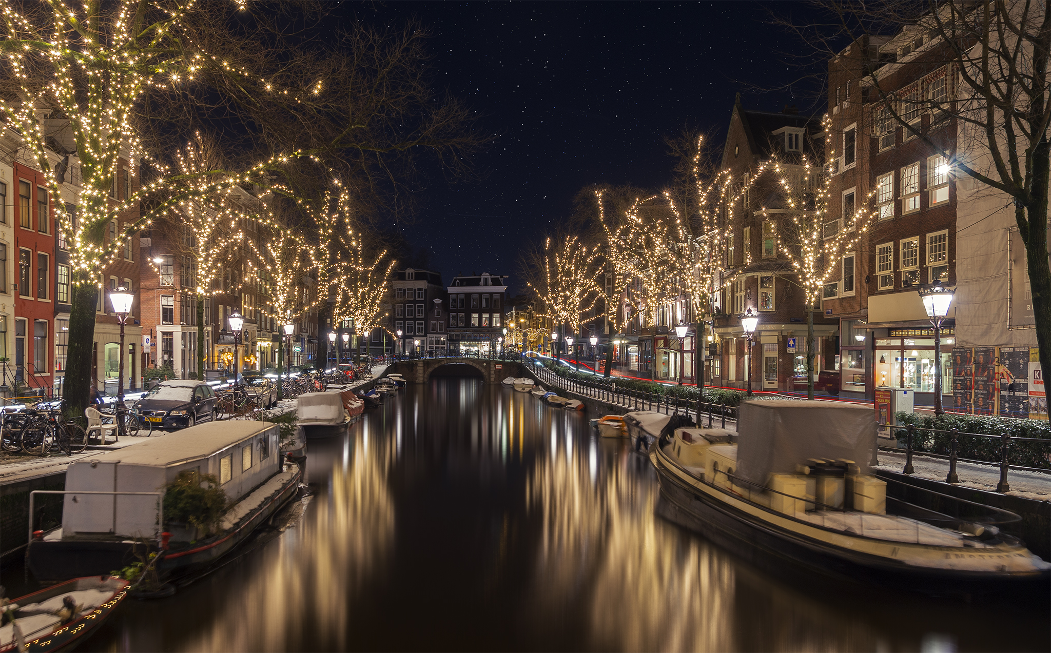 Amsterdam Christmas Canal