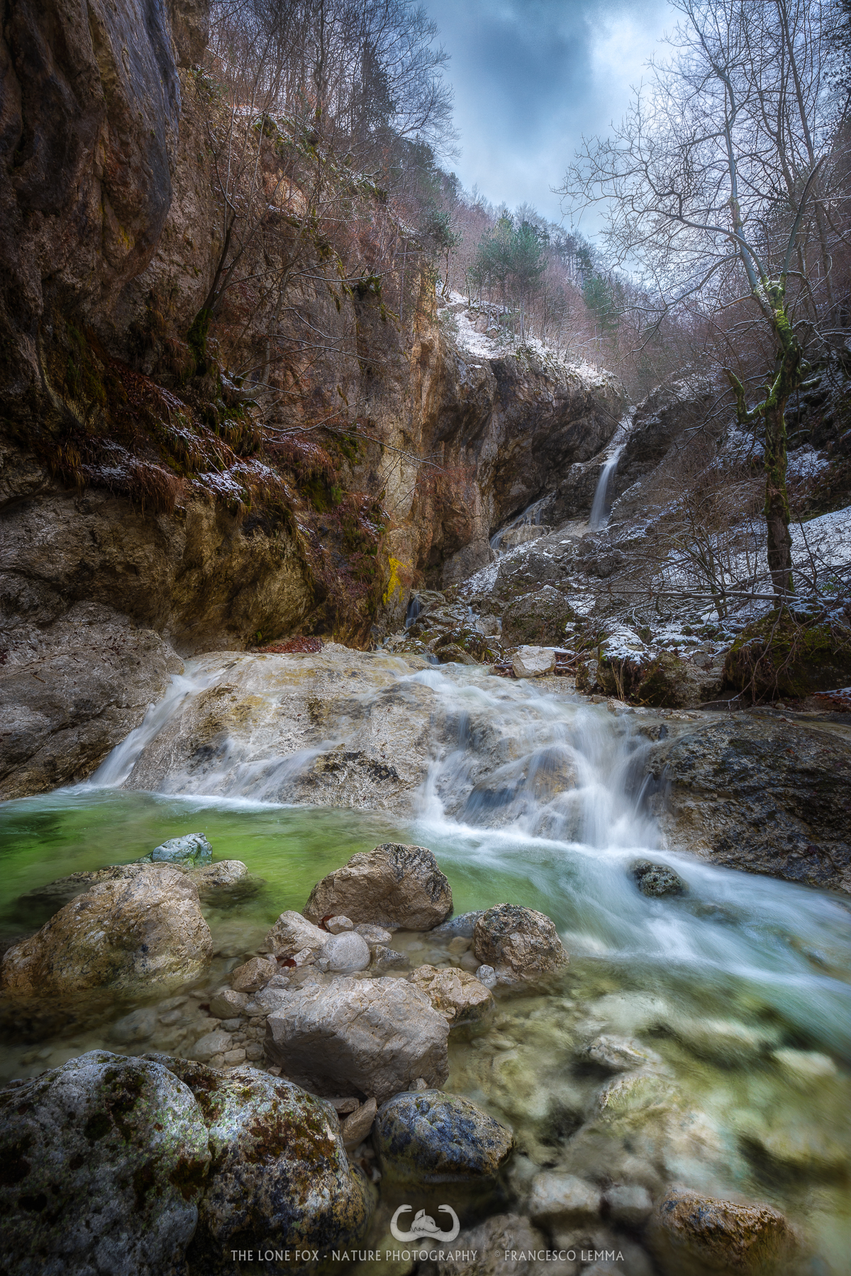 Camosciara, Winter Fall