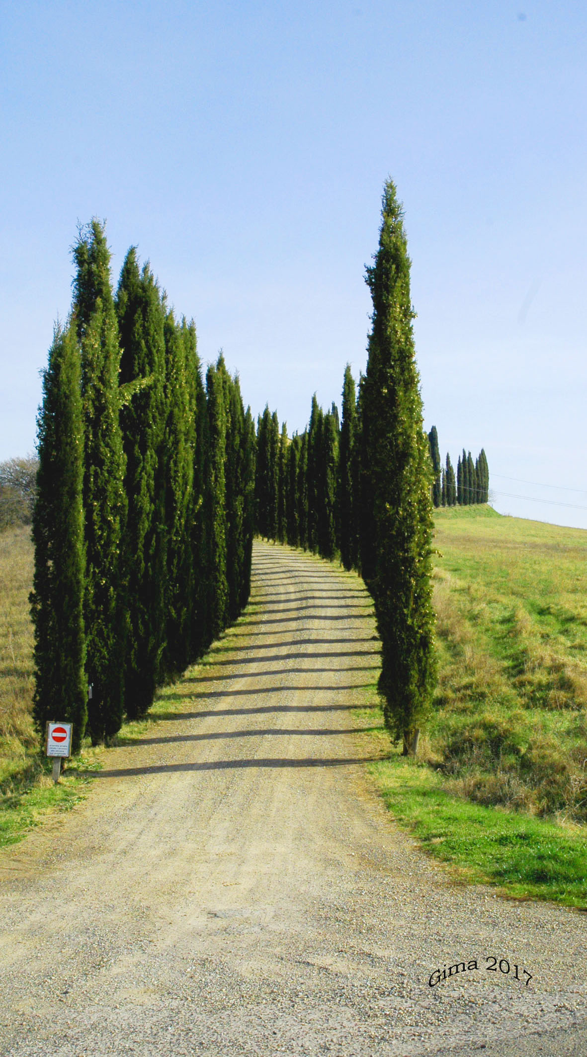 sulla "strada" per Montalcino