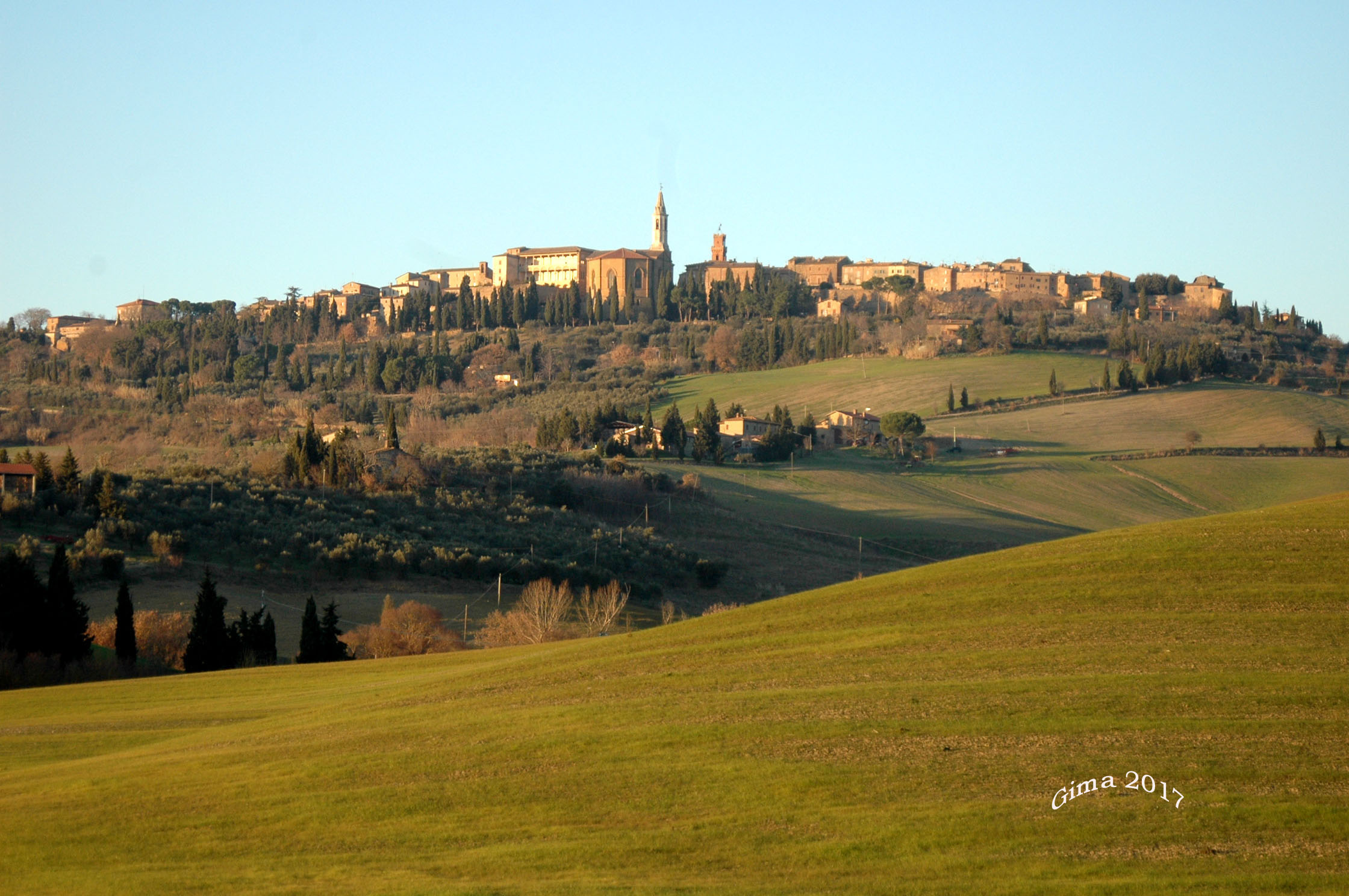 e questa è Pienza
