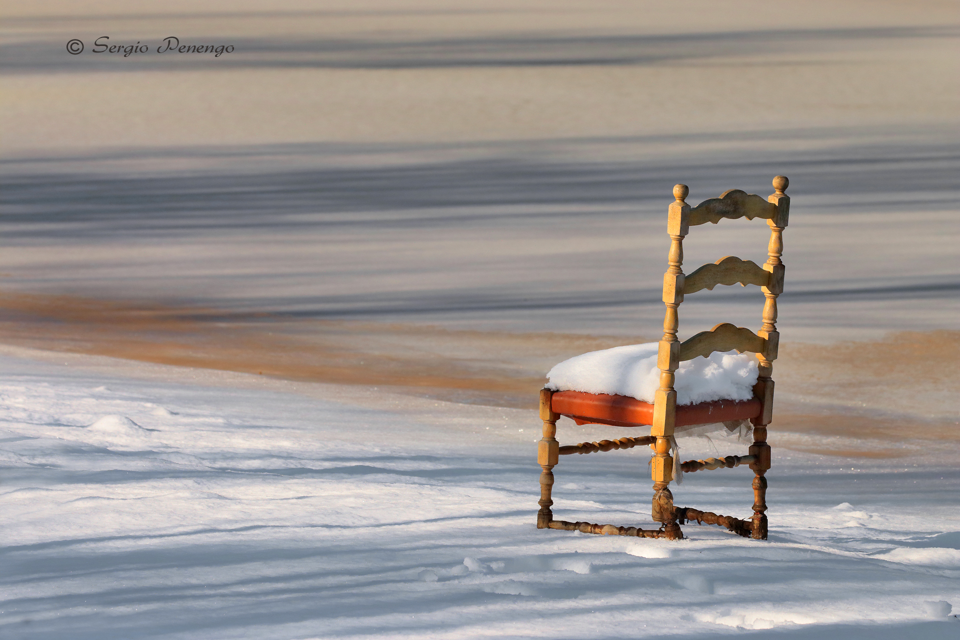 "The chair by the river"