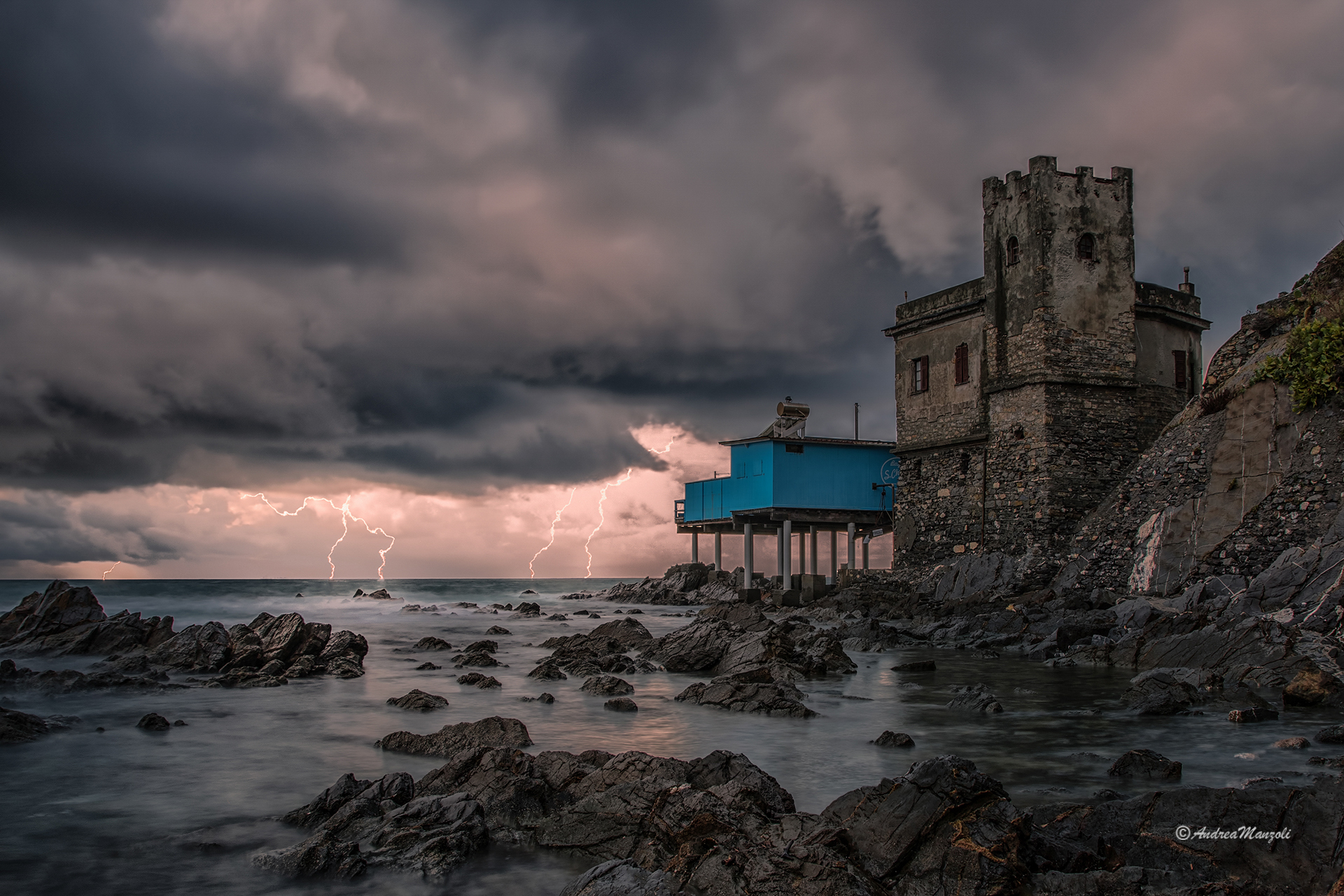 Thunderstorm in Vernazzola