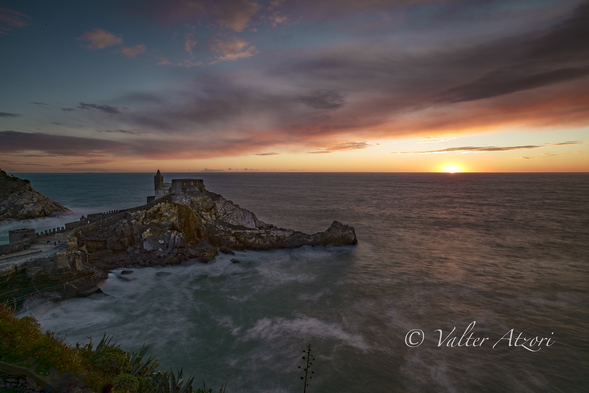 Sunset in Portovenere