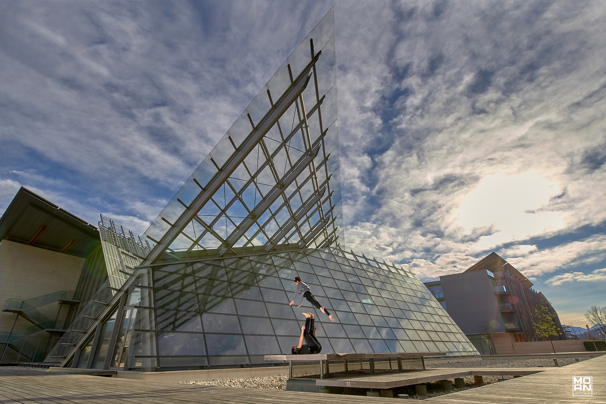 acroyoga  Museo Muse Trento