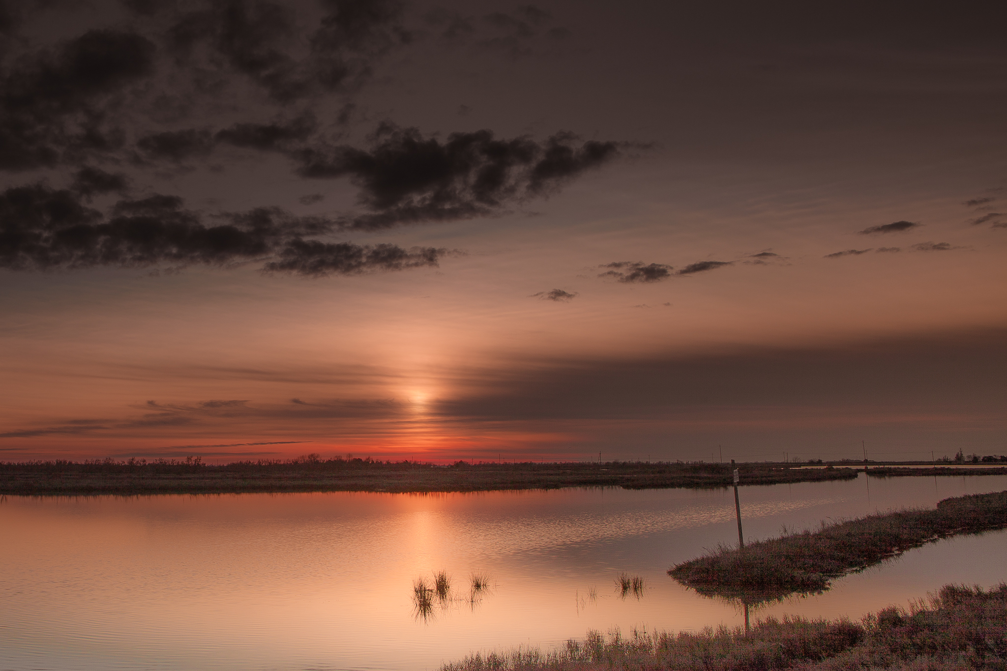 Tramonto su Lio Piccolo
