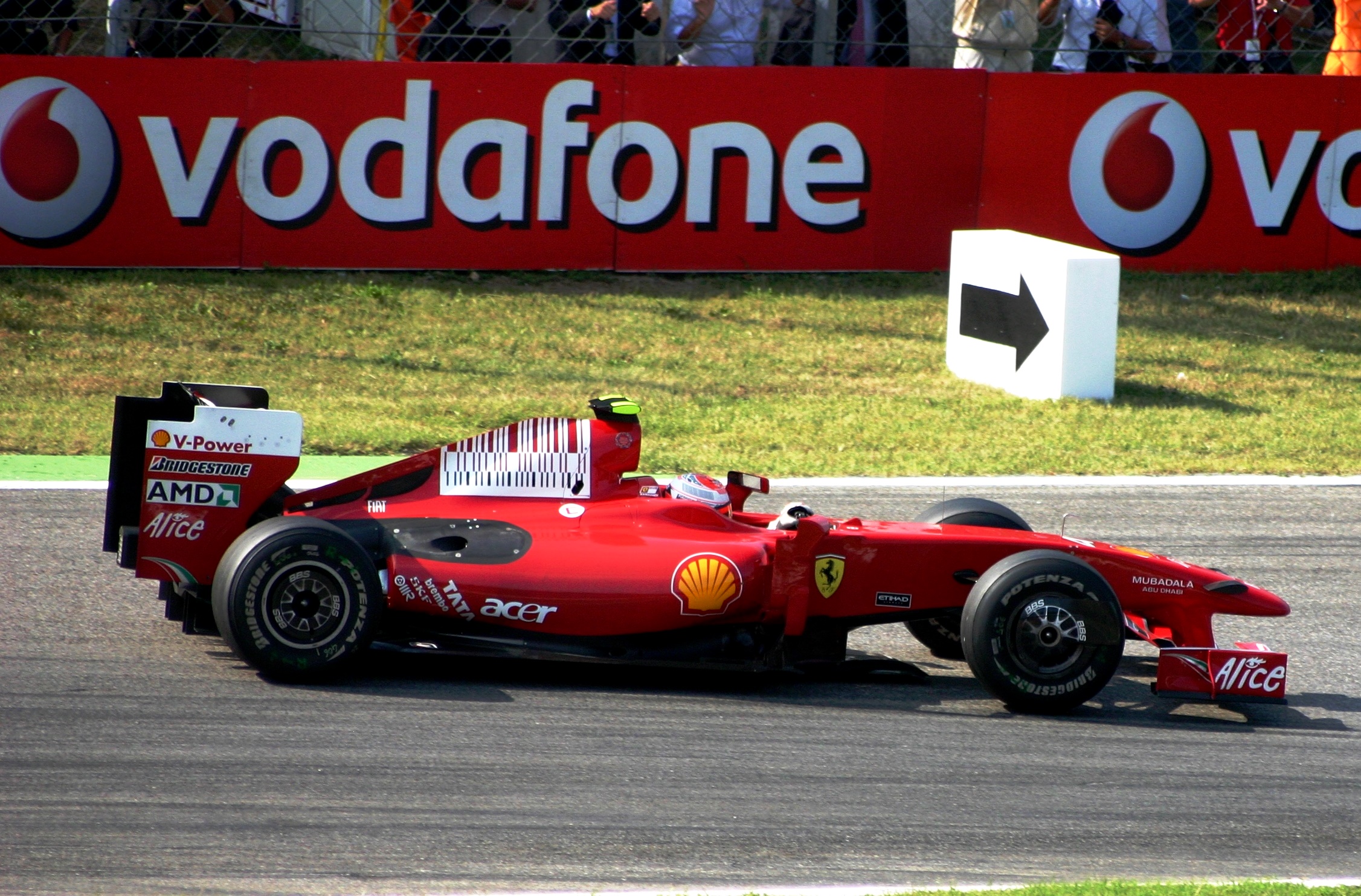 n ° 4 K. Raikonen (gp Monza 2009)