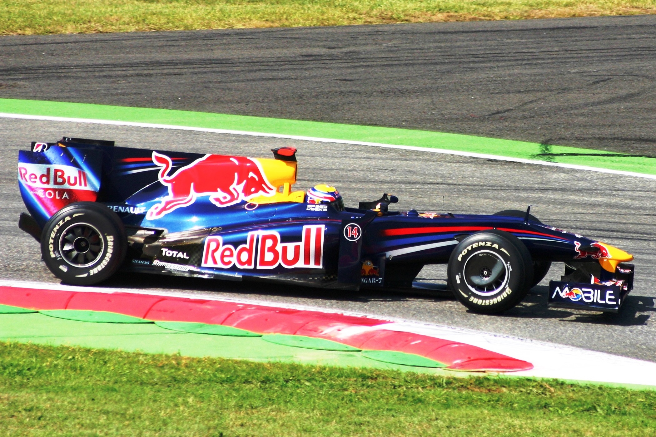 n ° 14 M. Webber (gp Monza 2009)