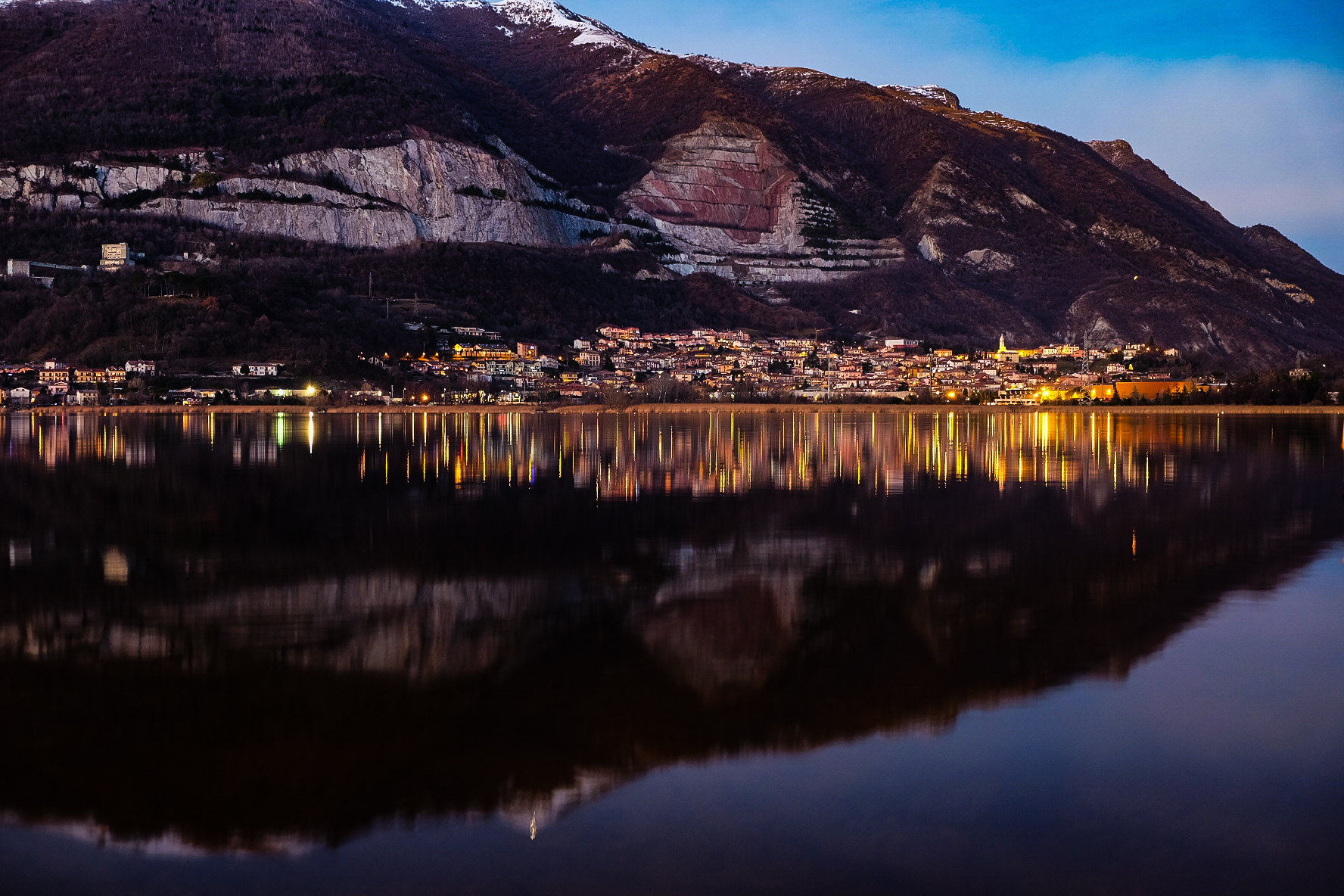 pusiano the blue hour ...