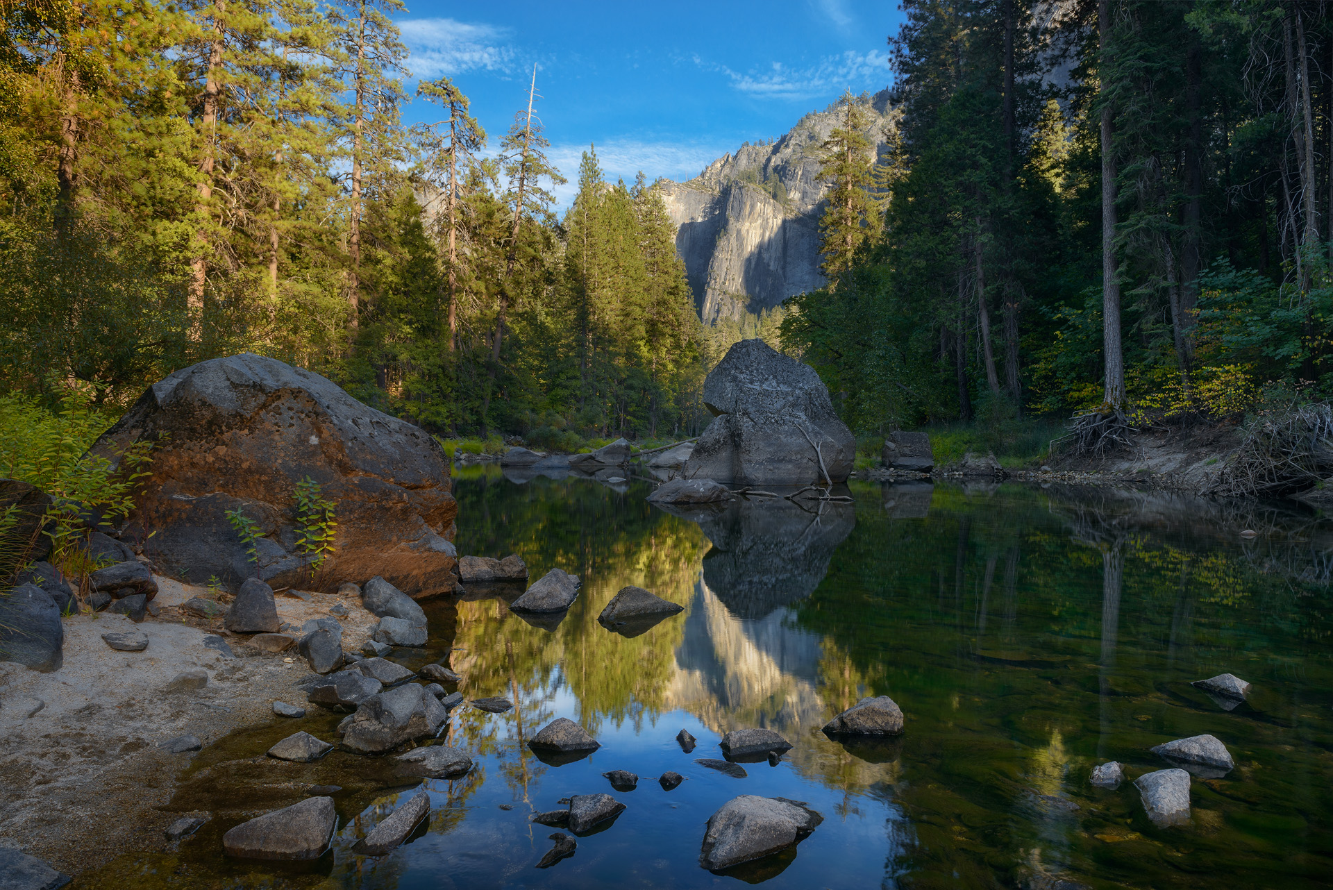 Yosemite  3 exposures manual blend