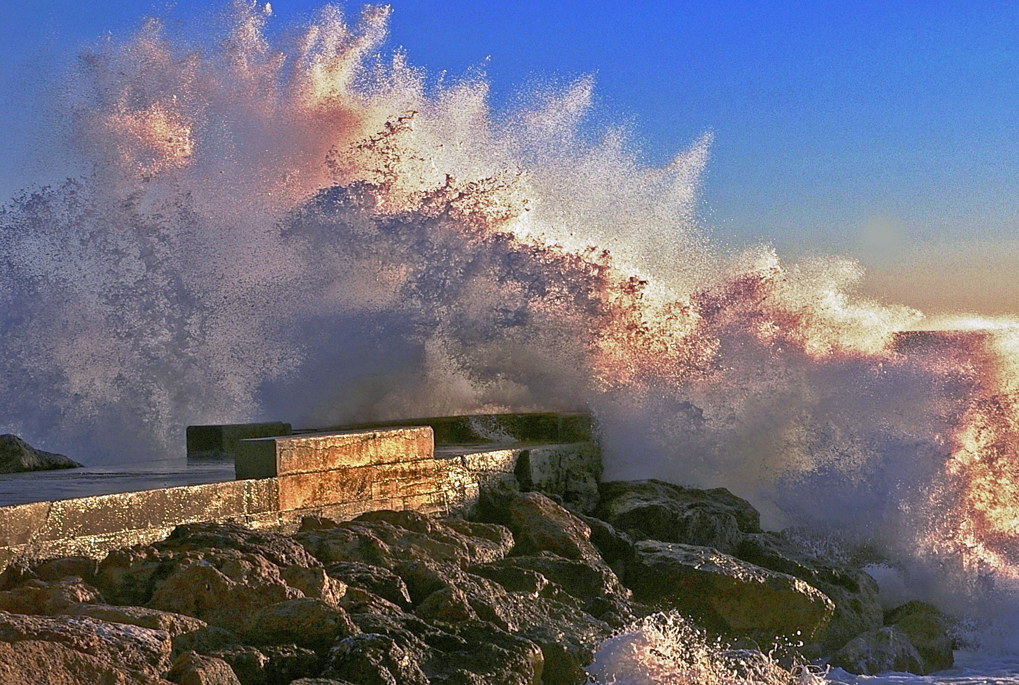 Varigotti: Mareggiata anno 2006