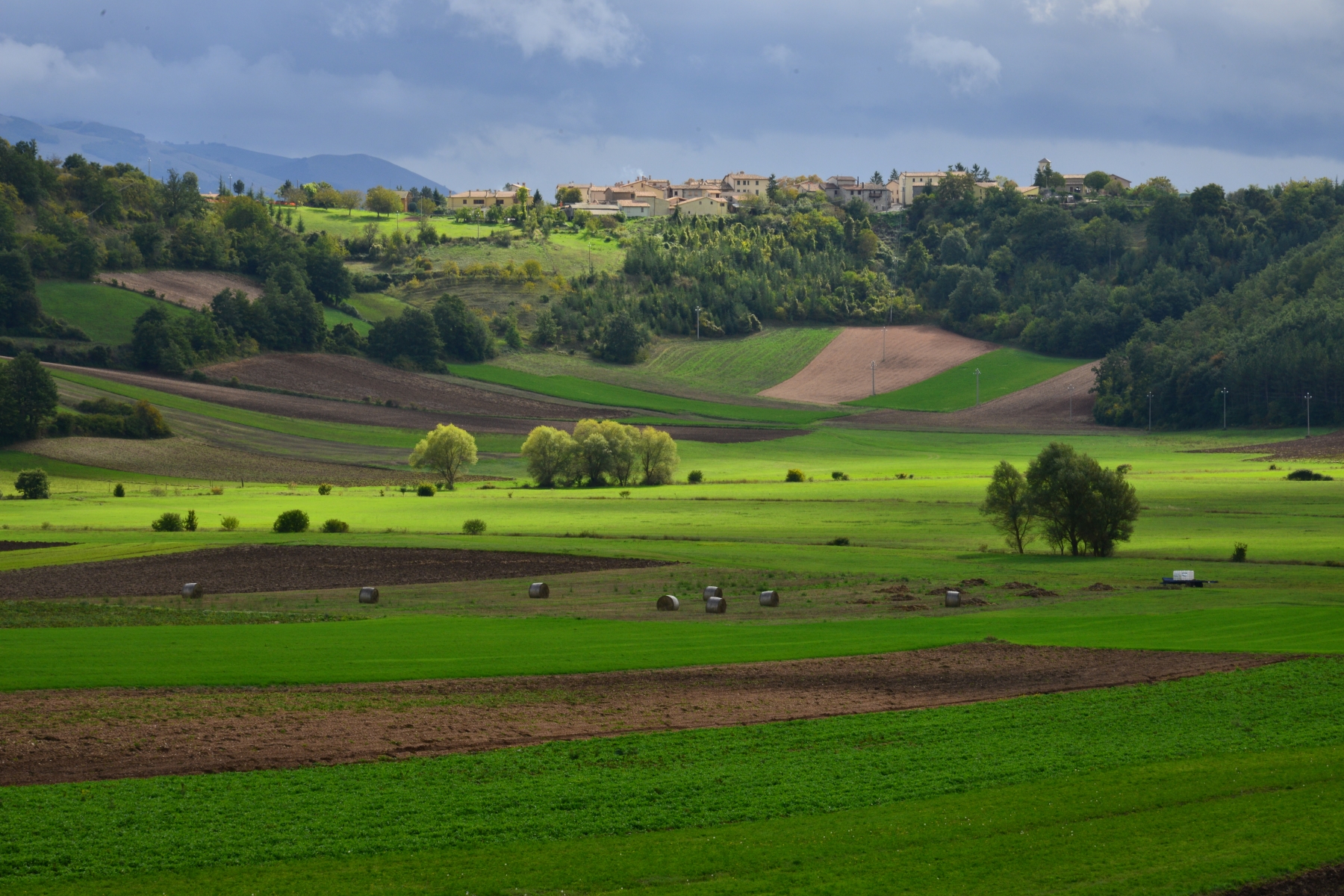 Vista dell'Altopiano di Colfiorito