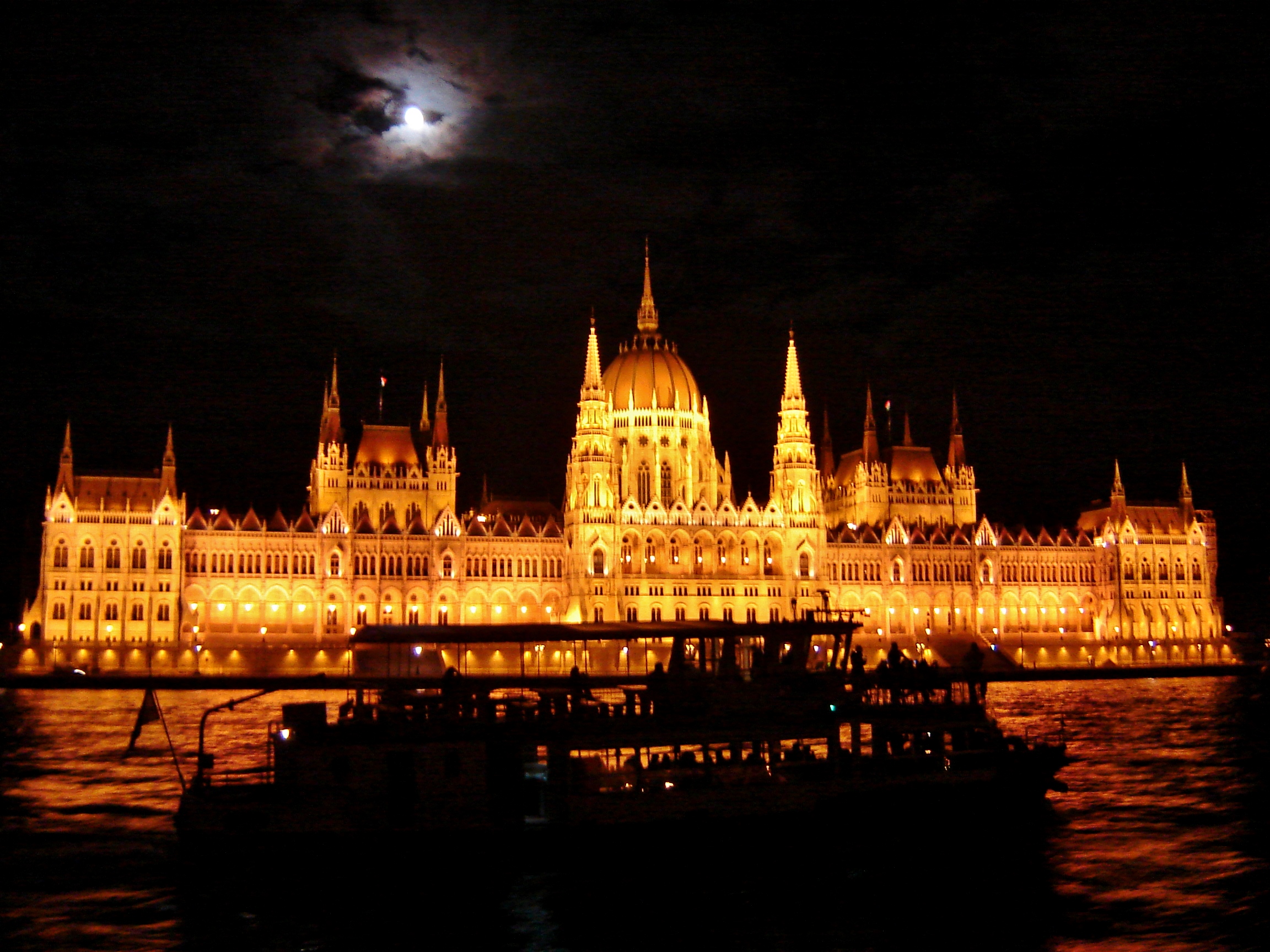 By Night Budapest Hungary