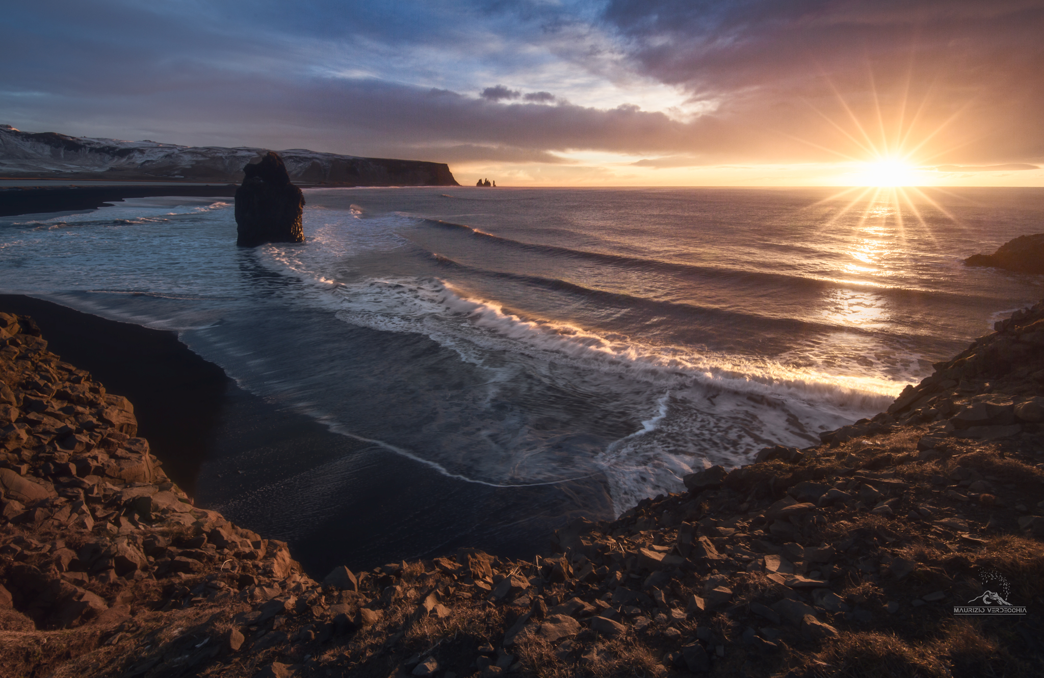 Dyrholaey  - Alba Islandese