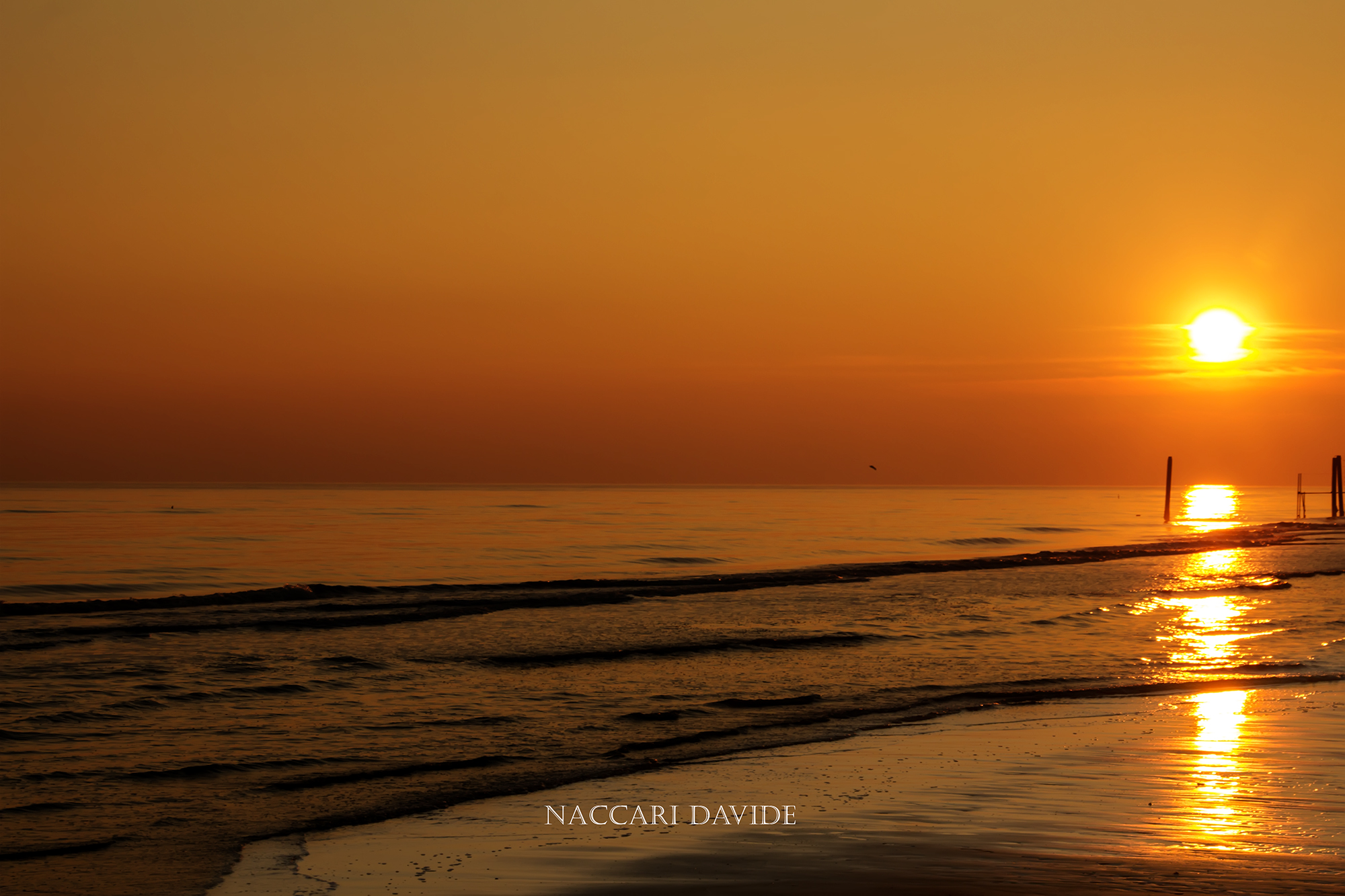 Tramonto a Jesolo- Gold Sunset