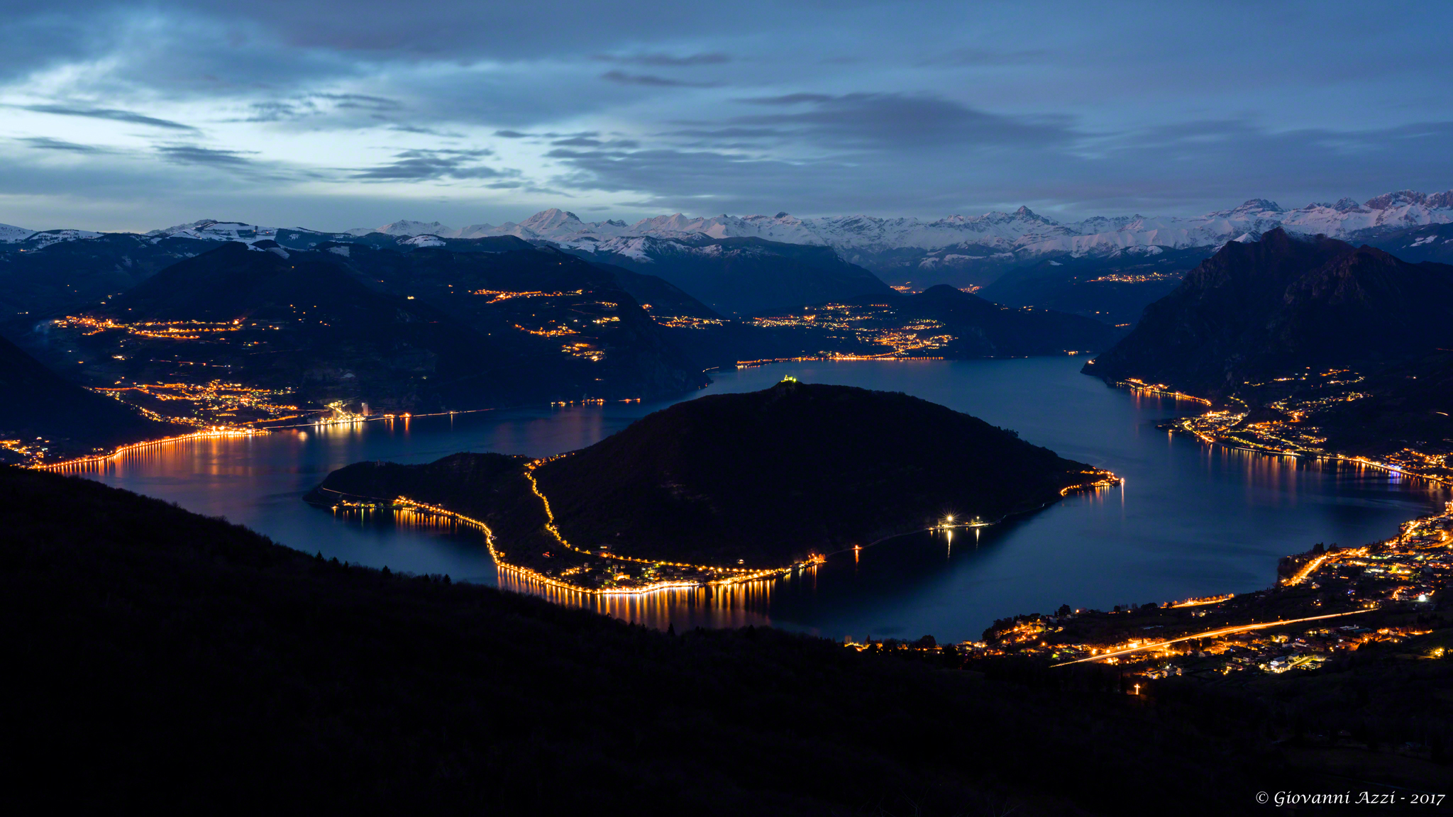 Sera al lago