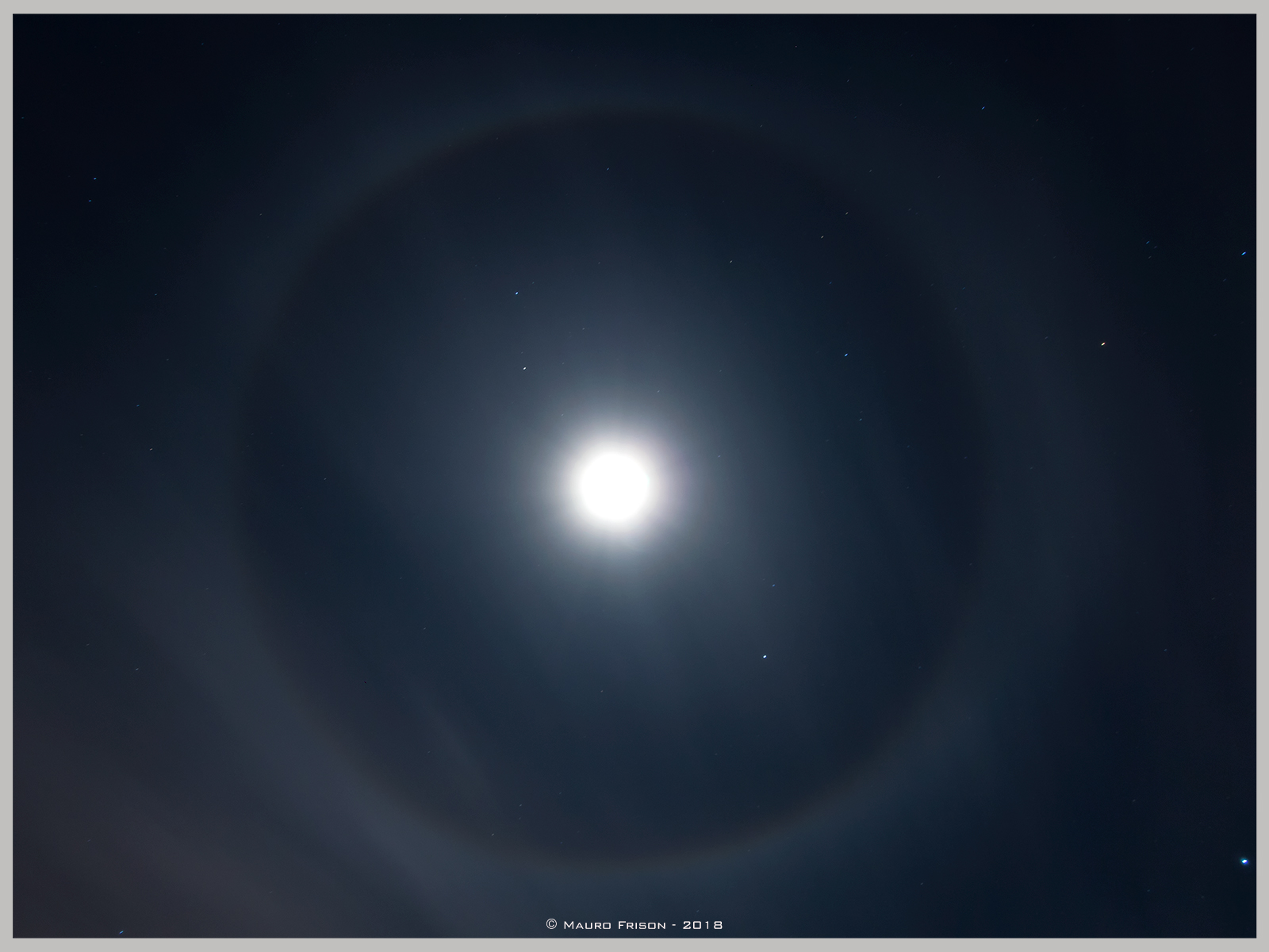 Moon halo