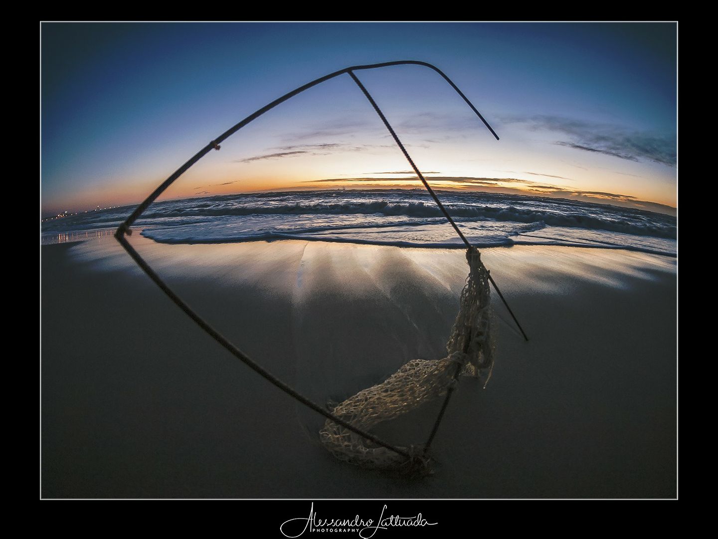 Viareggio - the sea in winter