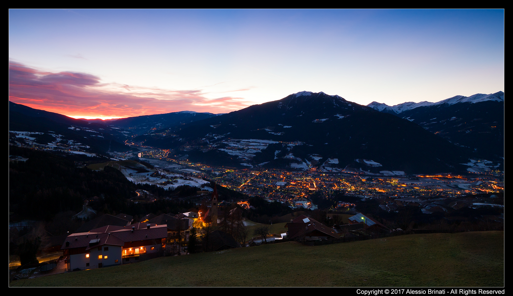 La Val Isarco dall'Alto..