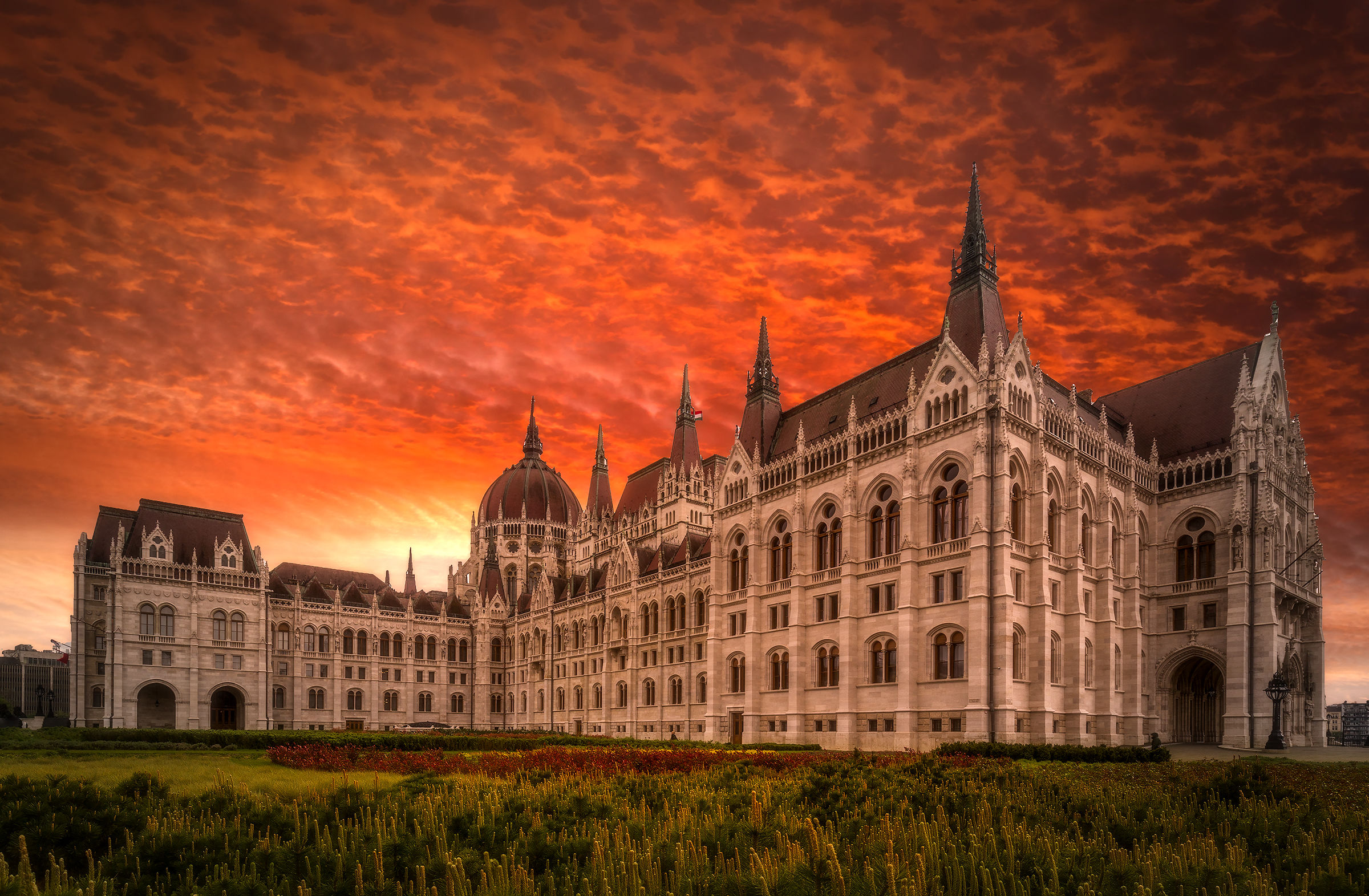 Budapest, the Parliament building