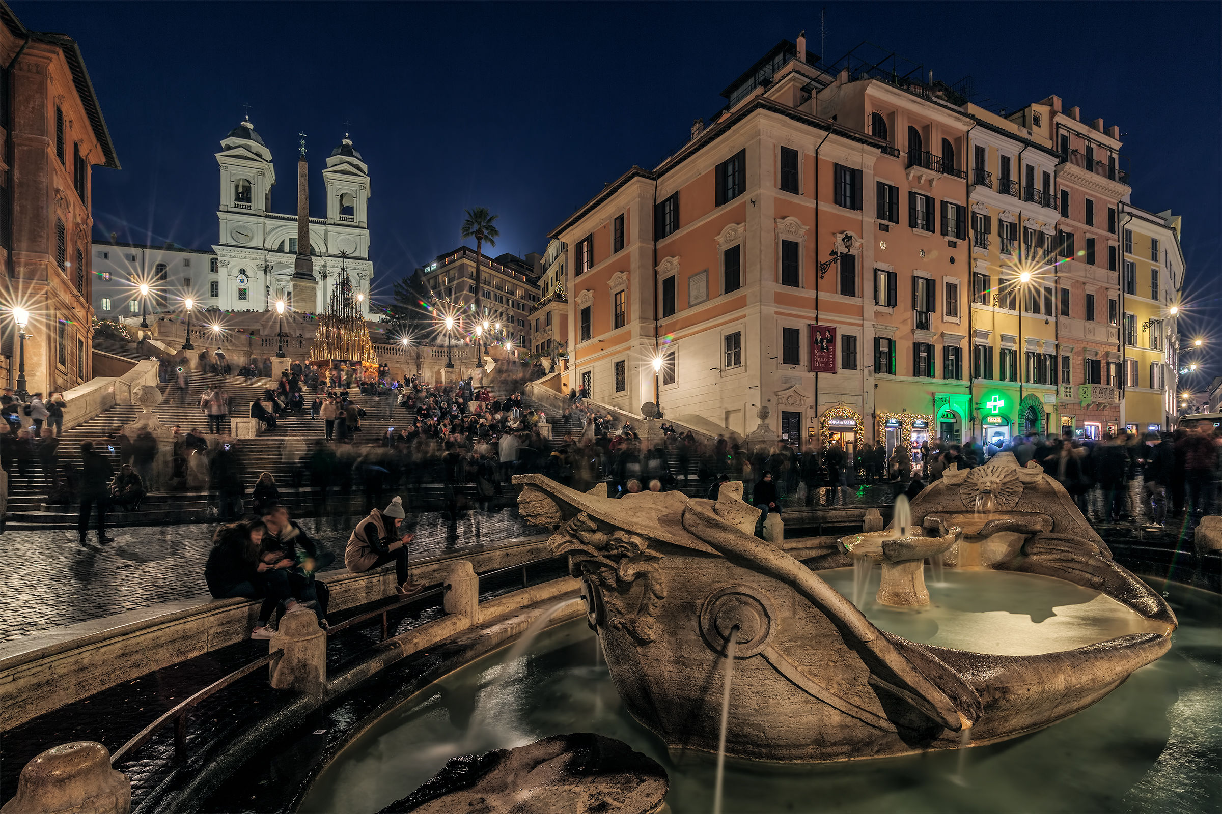 Piazza di Spagna.