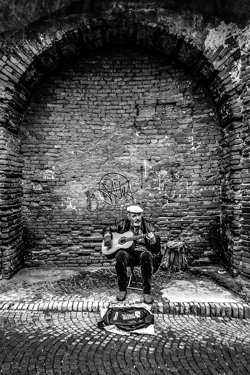 Il rocker, CastelVecchio, Verona