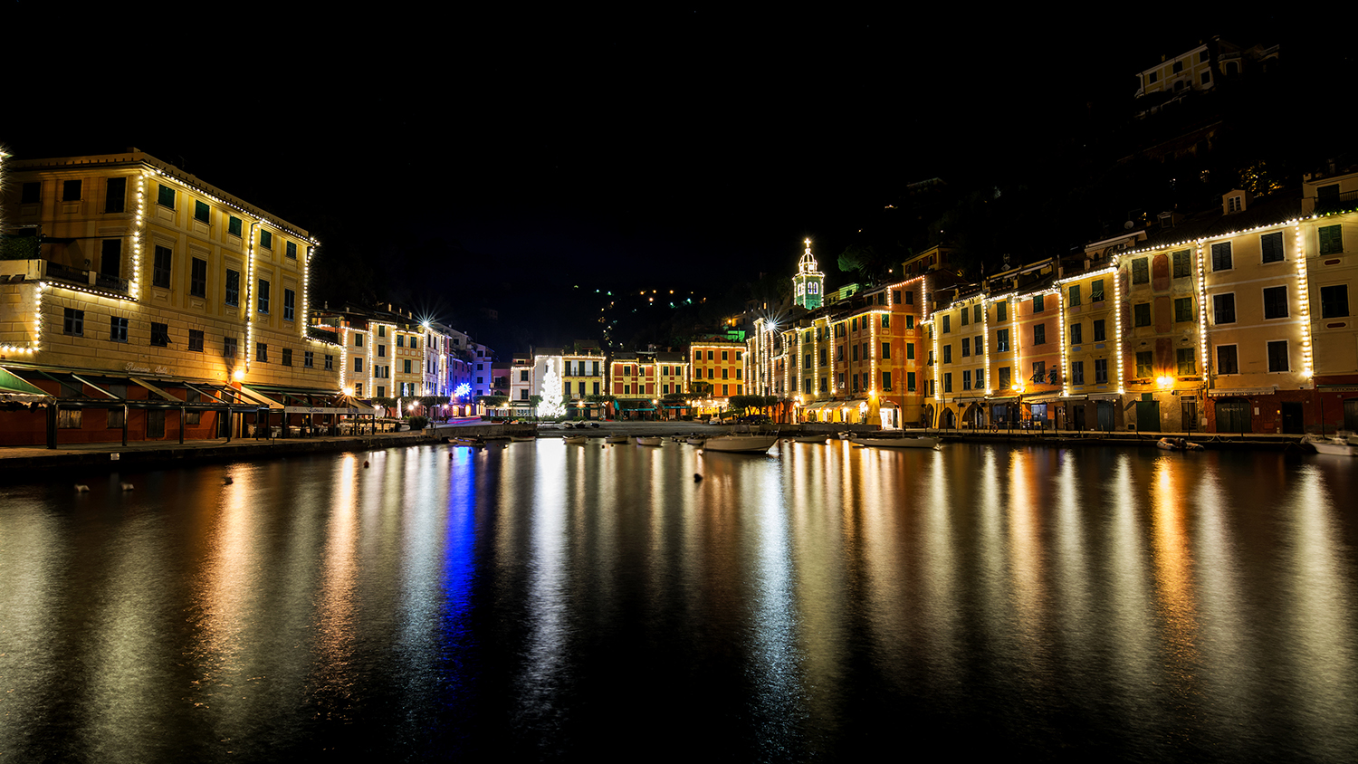The square of Portofino