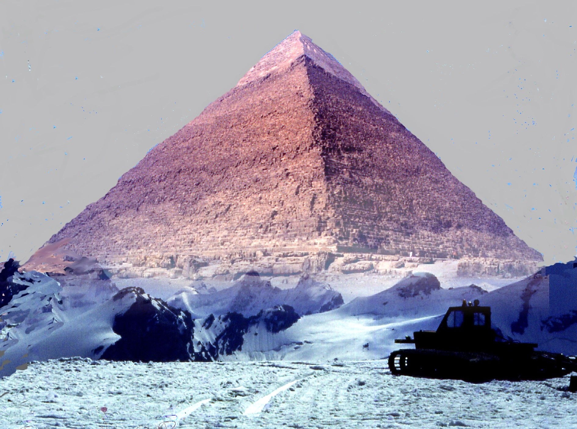 Nevicata a Giza