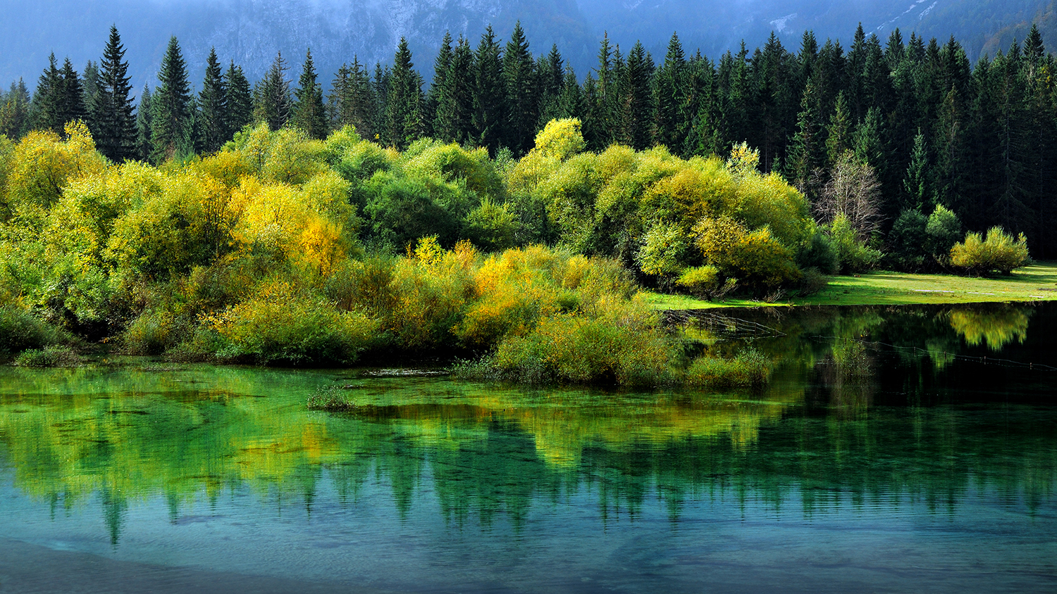 Luce e riflesso - Alpi Giulie