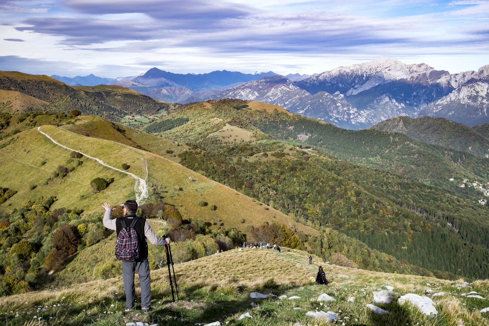 Dal Palanzone ad inizio autunno