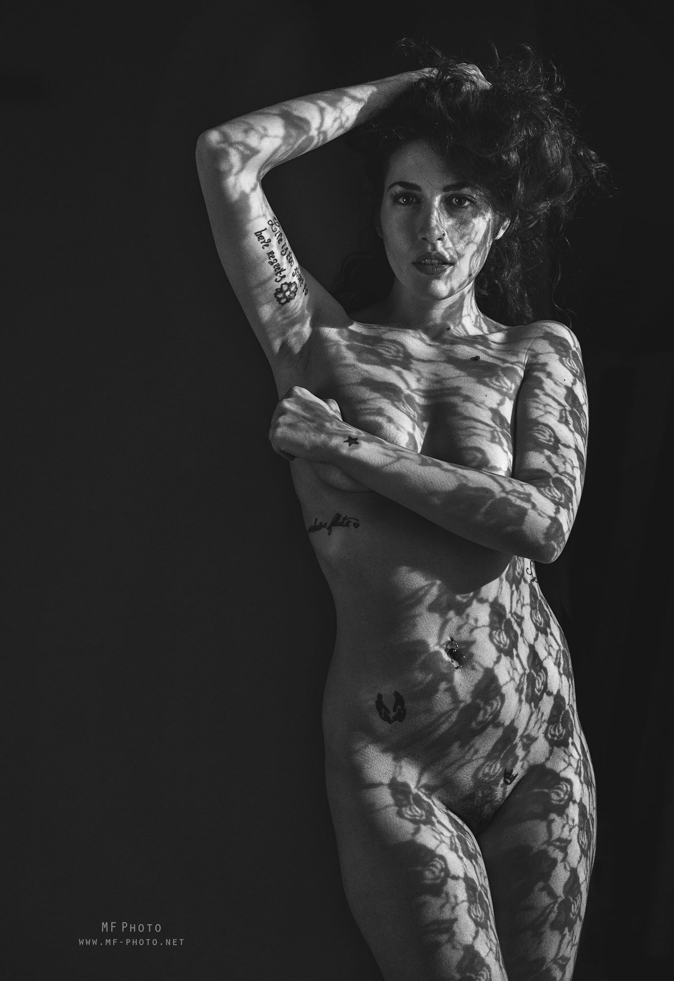 Embroidery on the skin