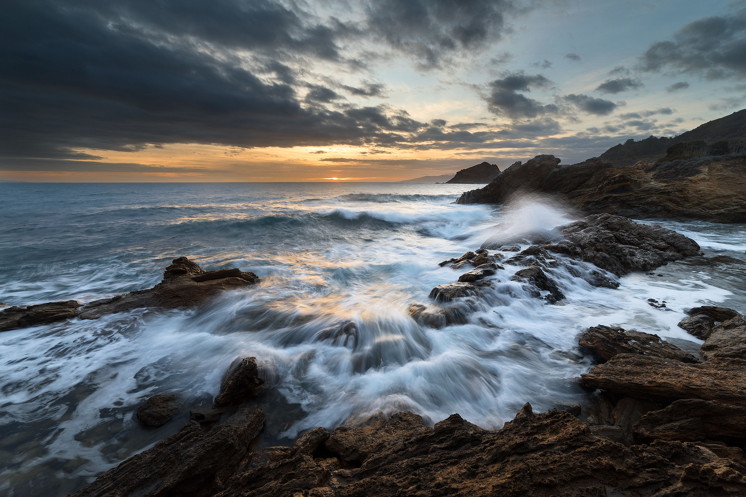 Sunset at the Dead Sea