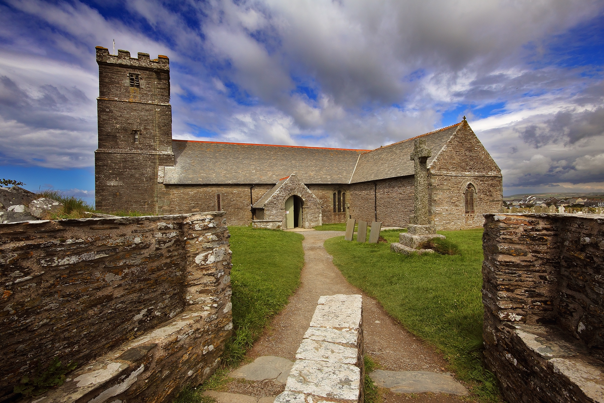 St Materiana's Church in Tintagel