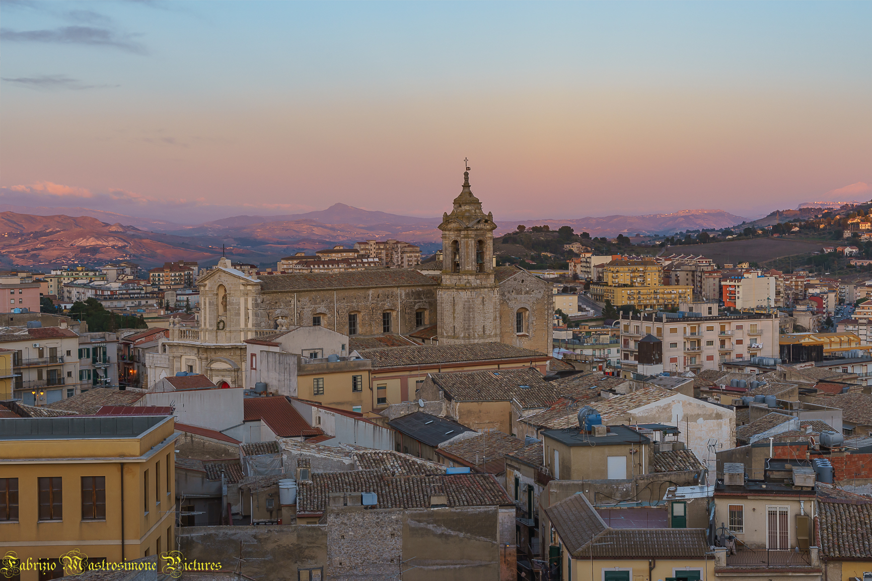 San Cataldo, view on the Old city